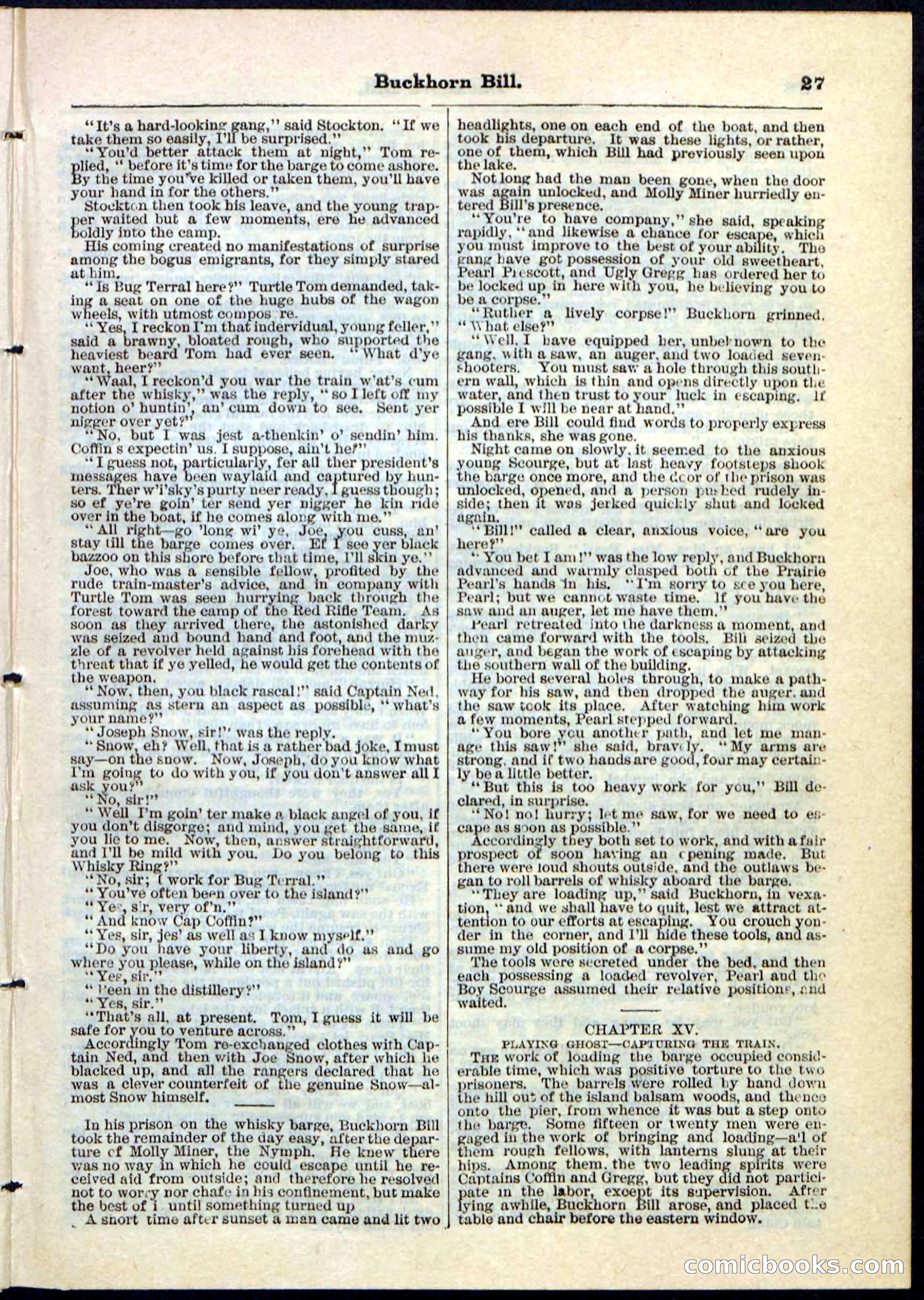 Beadle's Pocket Library No. 45 — page 27 of 32