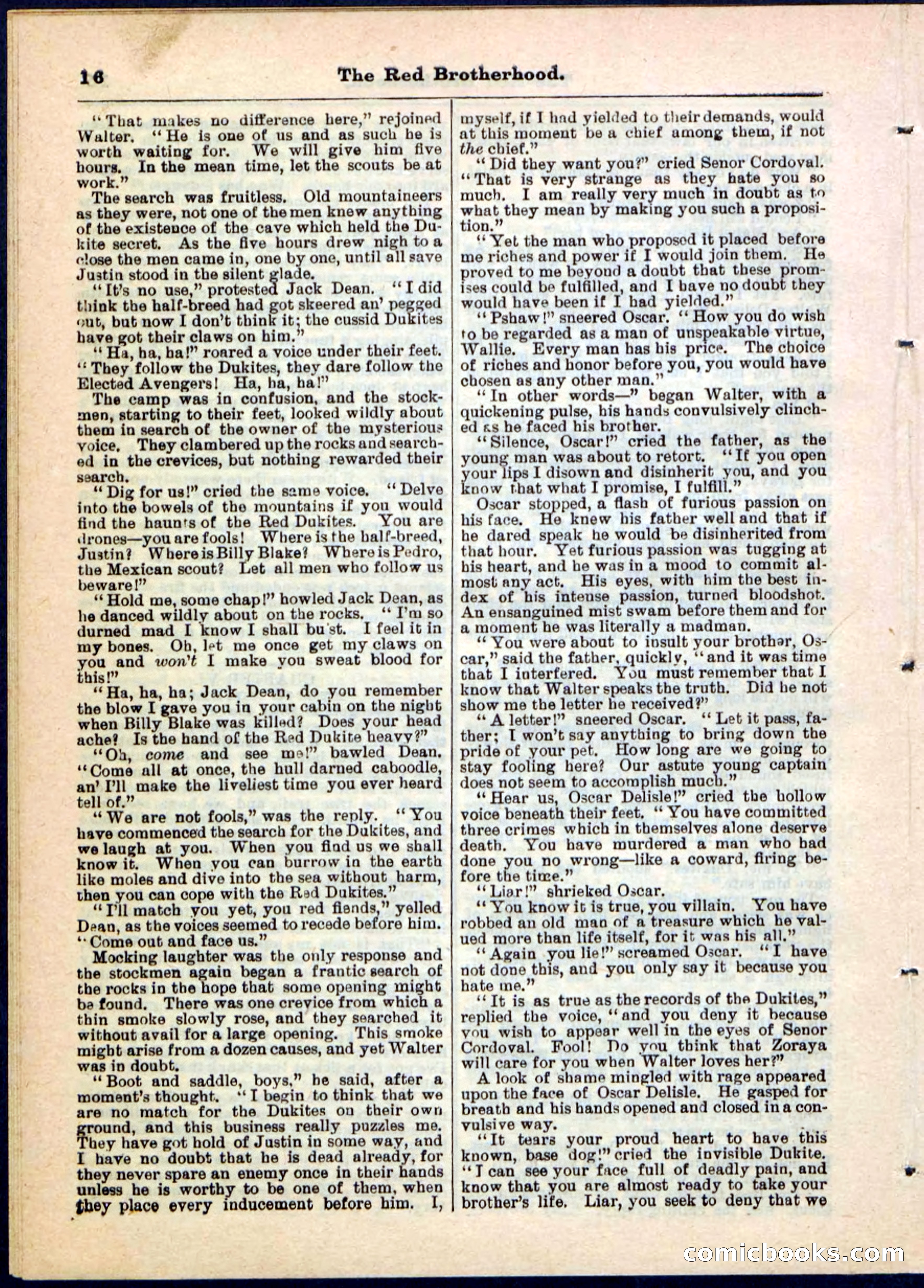 Beadle's Pocket Library No. 47 — page 16 of 32