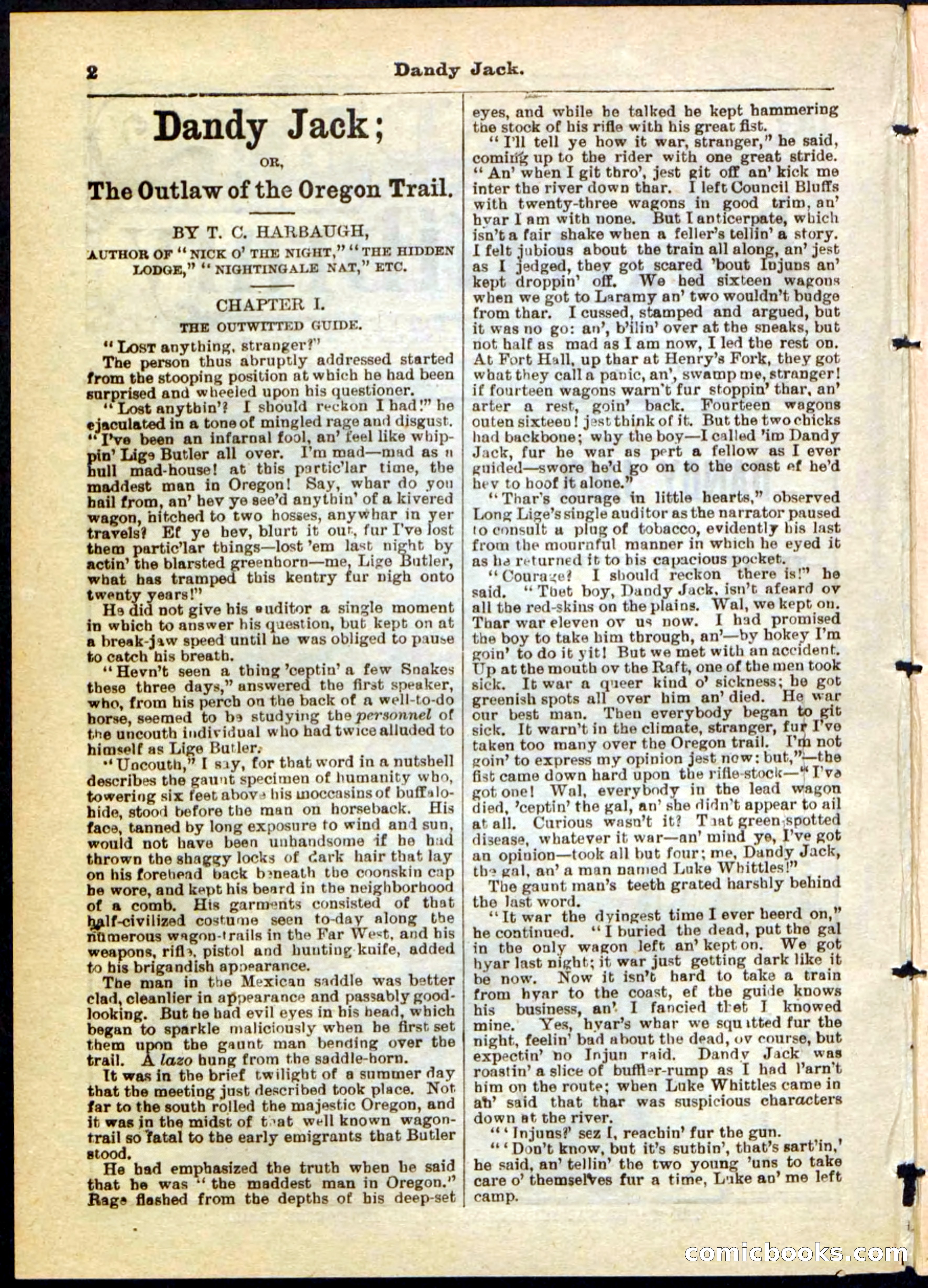 Beadle's Pocket Library No. 48 — page 2 of 32