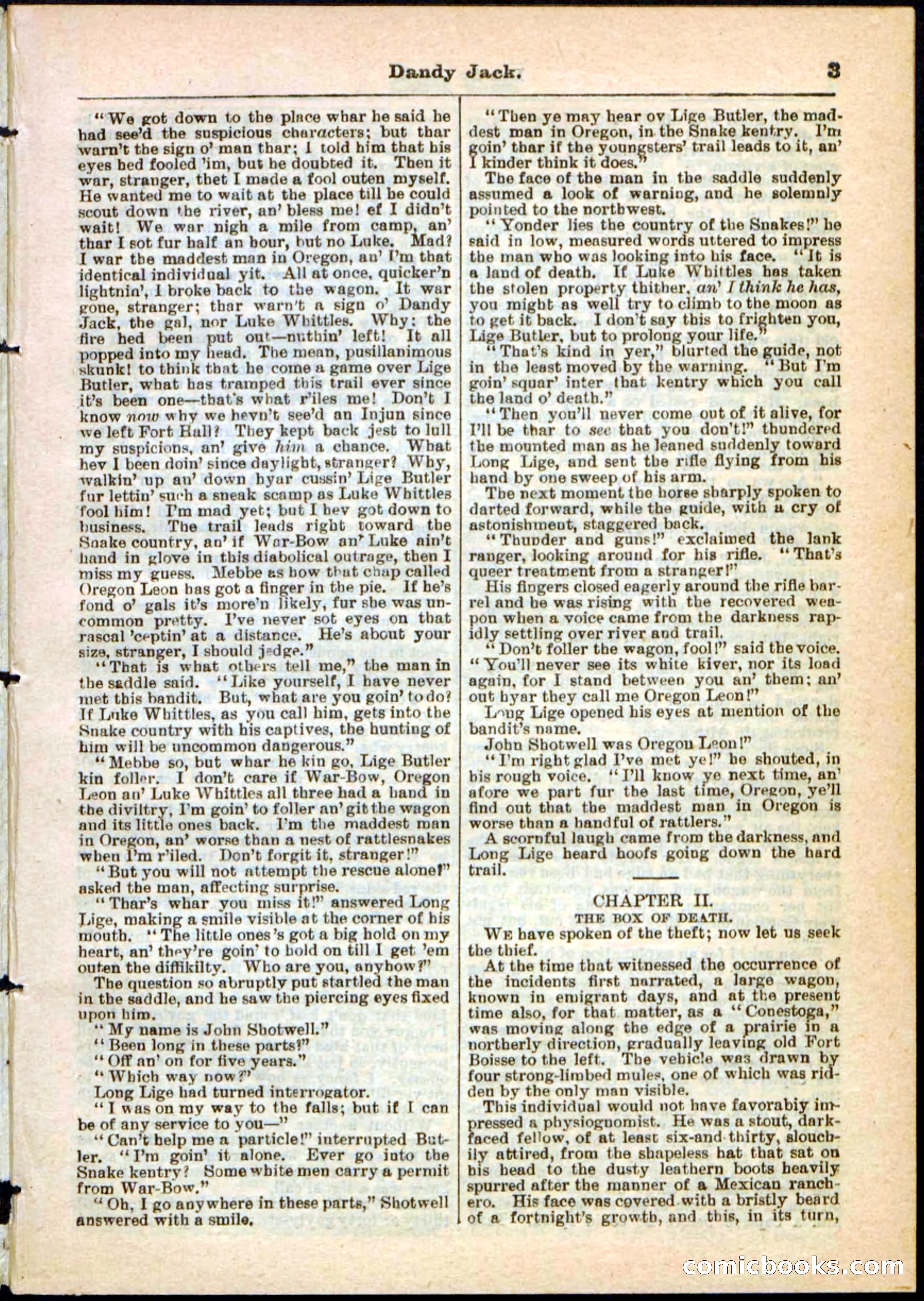 Beadle's Pocket Library No. 48 — page 3 of 32