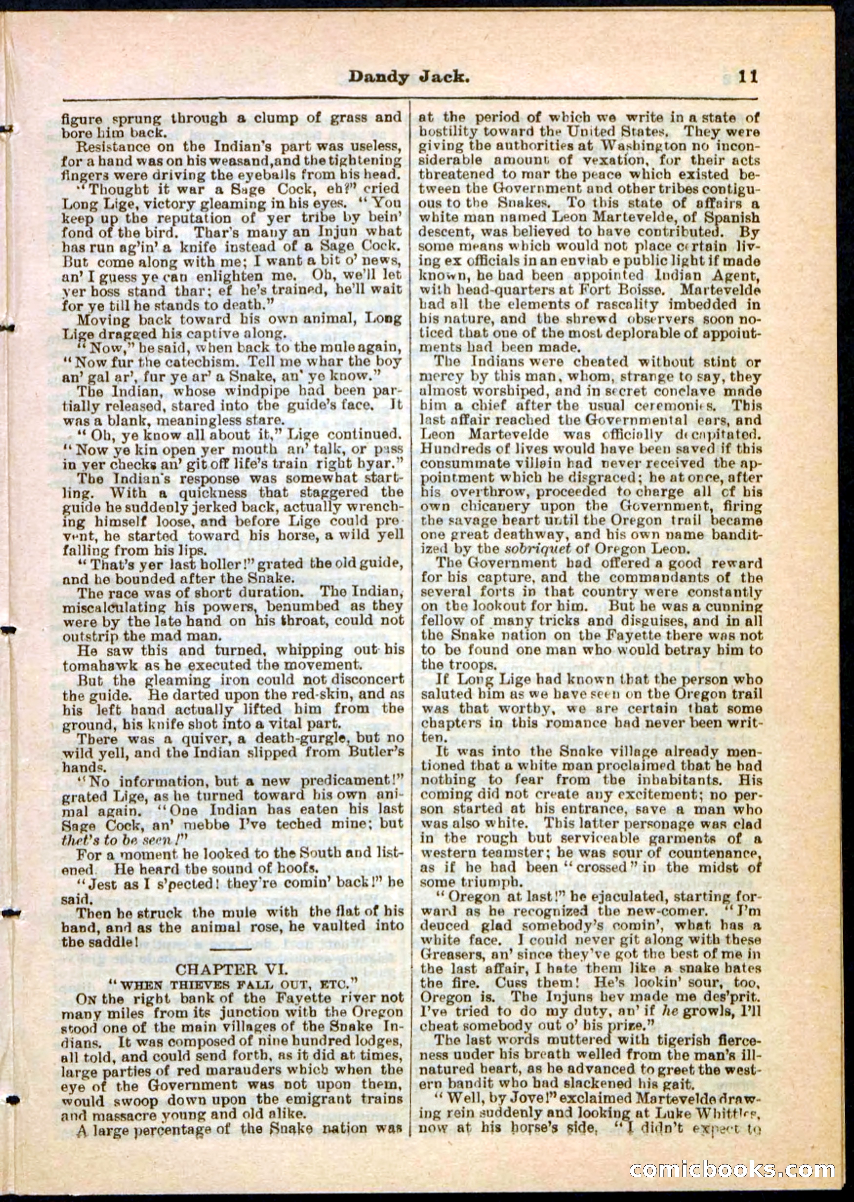 Beadle's Pocket Library No. 48 — page 11 of 32