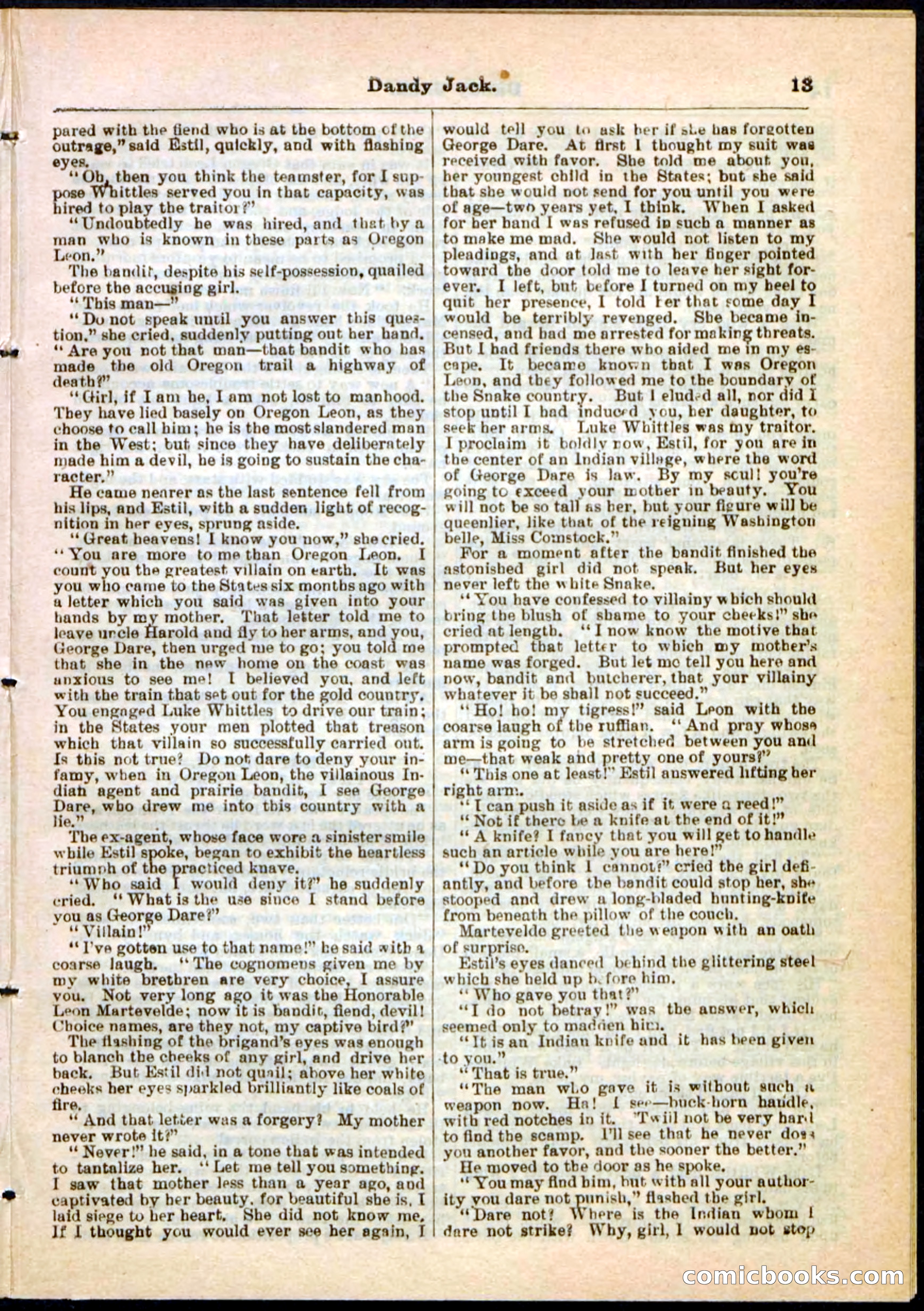 Beadle's Pocket Library No. 48 — page 13 of 32