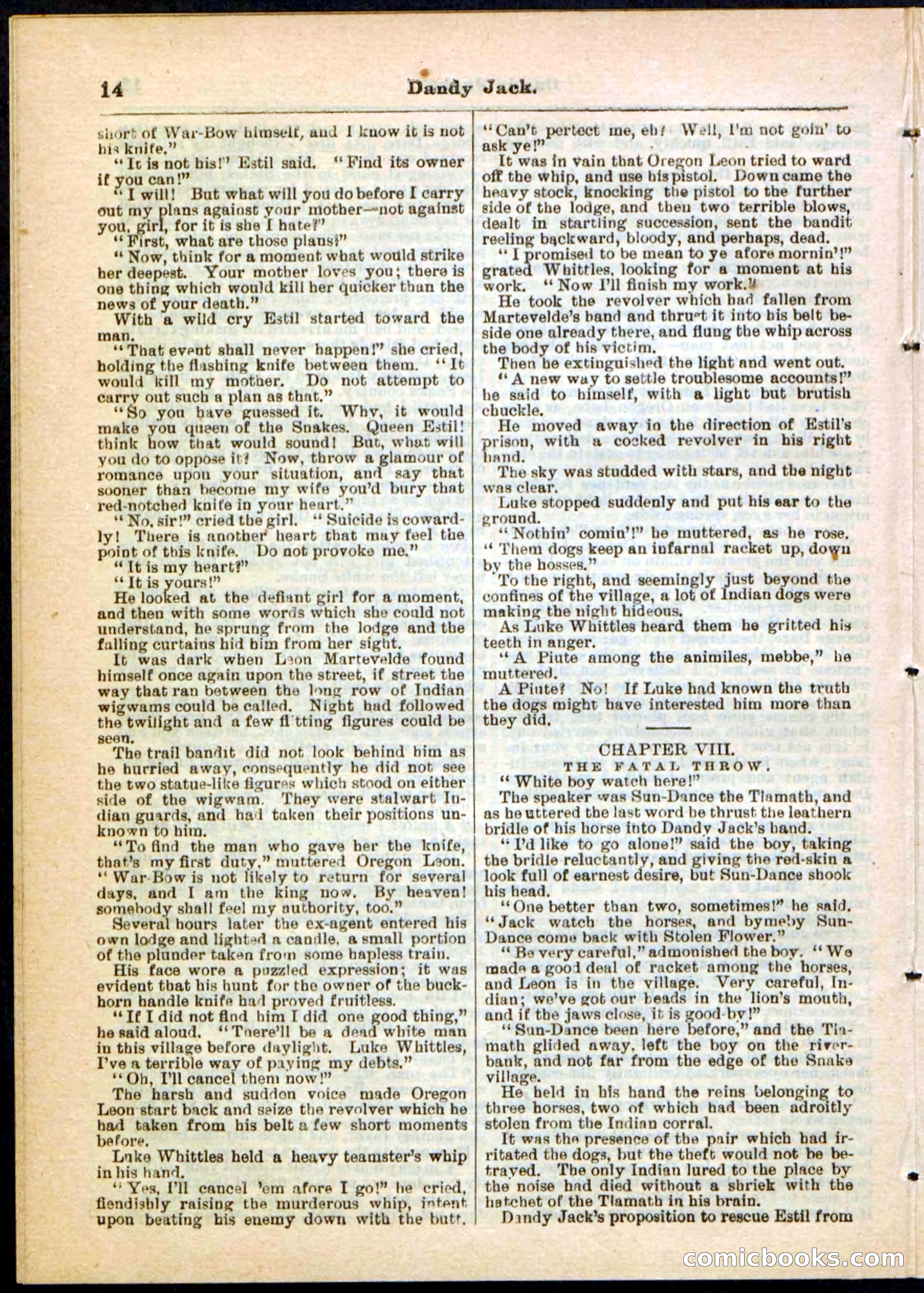 Beadle's Pocket Library No. 48 — page 14 of 32