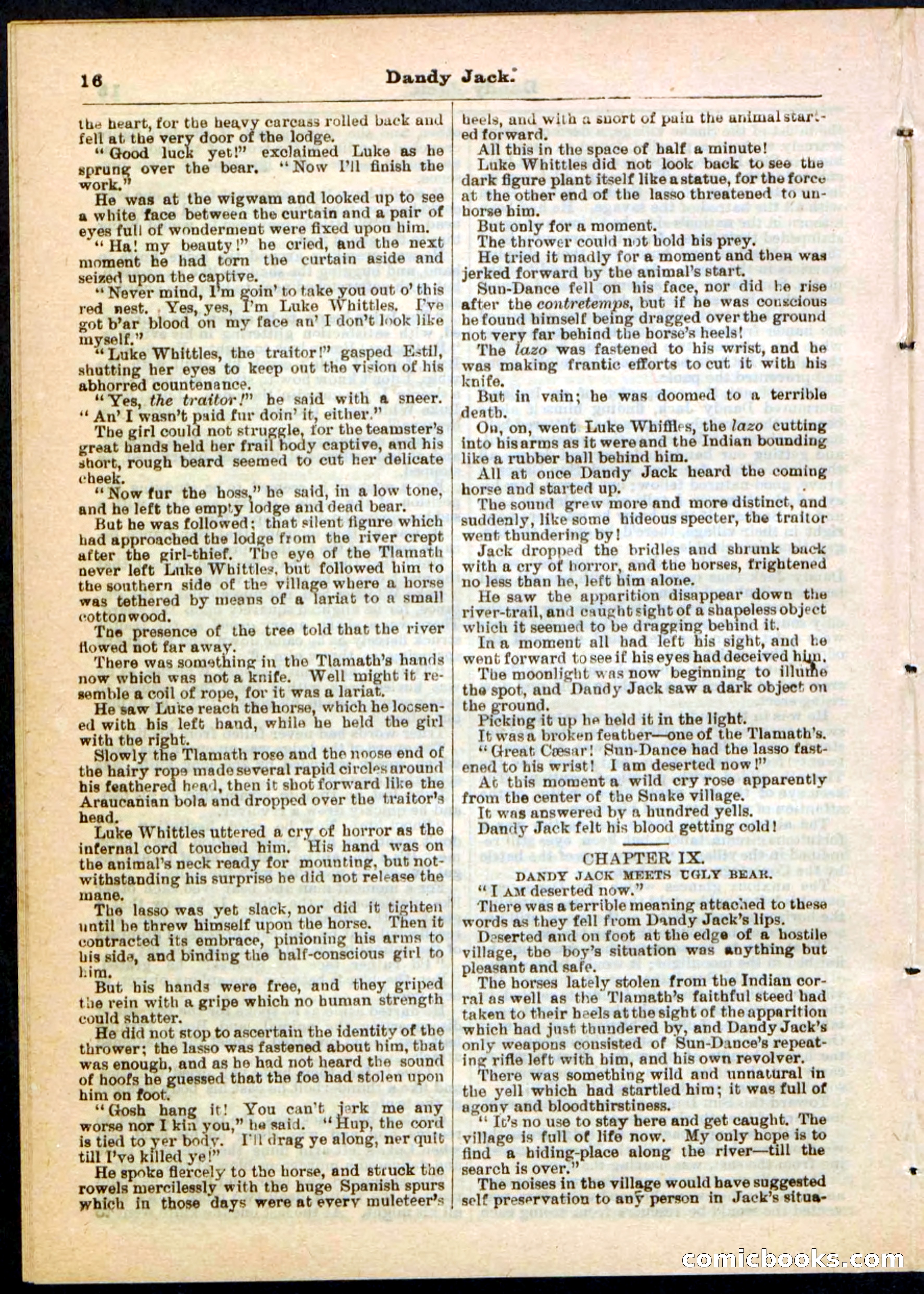 Beadle's Pocket Library No. 48 — page 16 of 32