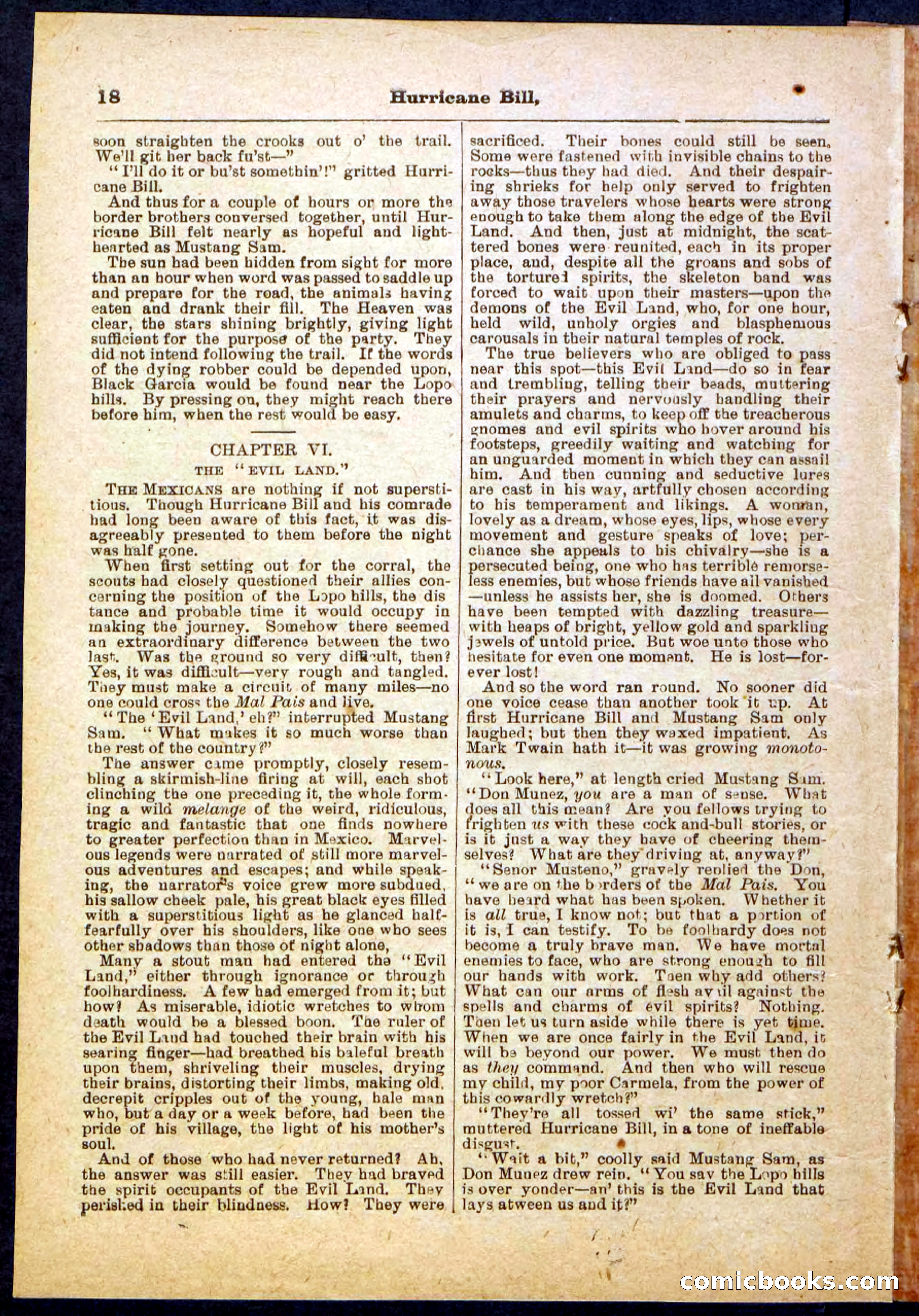 Beadle's Pocket Library, Vol. IV, No. 49 — page 18 of 32