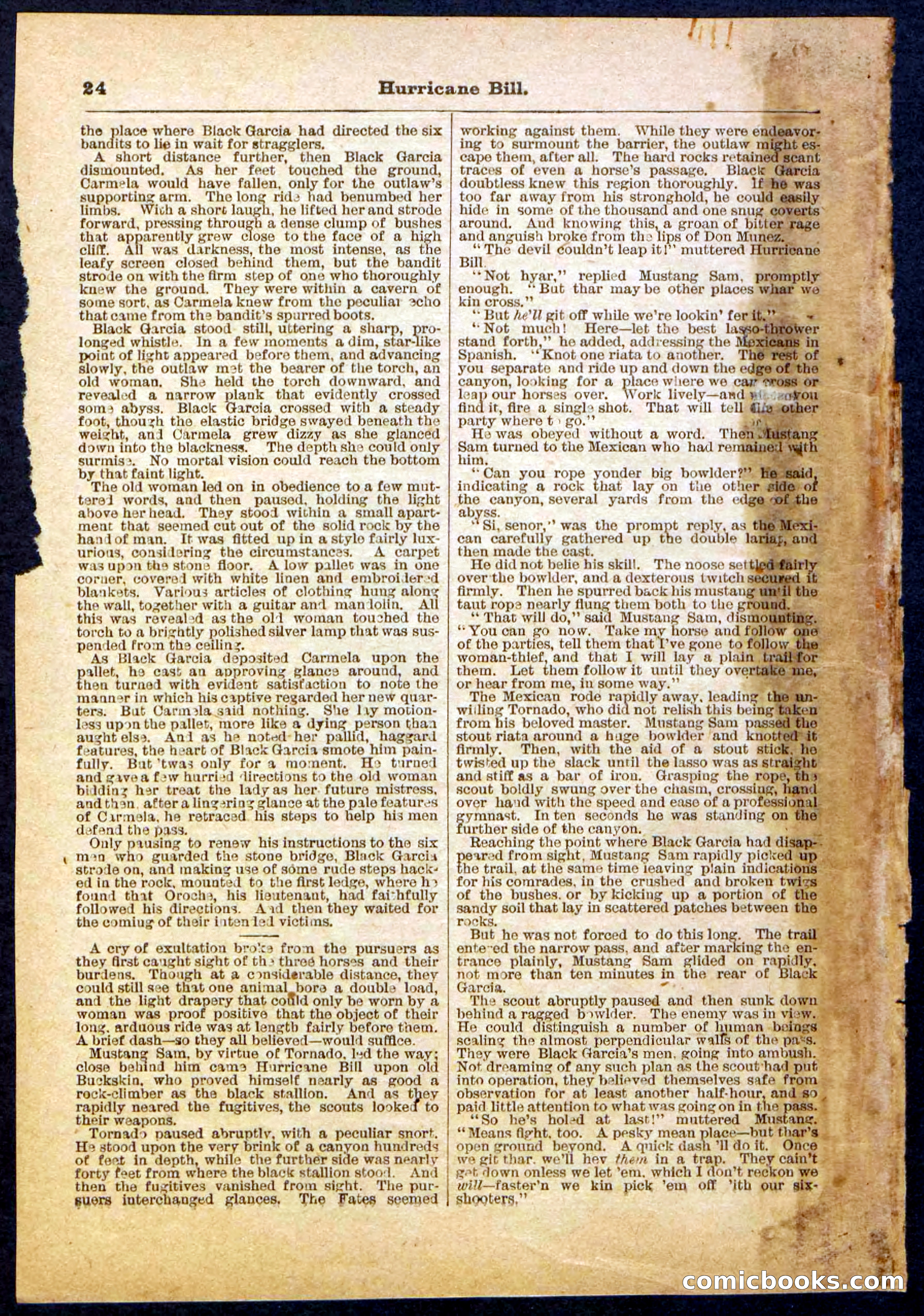 Beadle's Pocket Library, Vol. IV, No. 49 — page 24 of 32