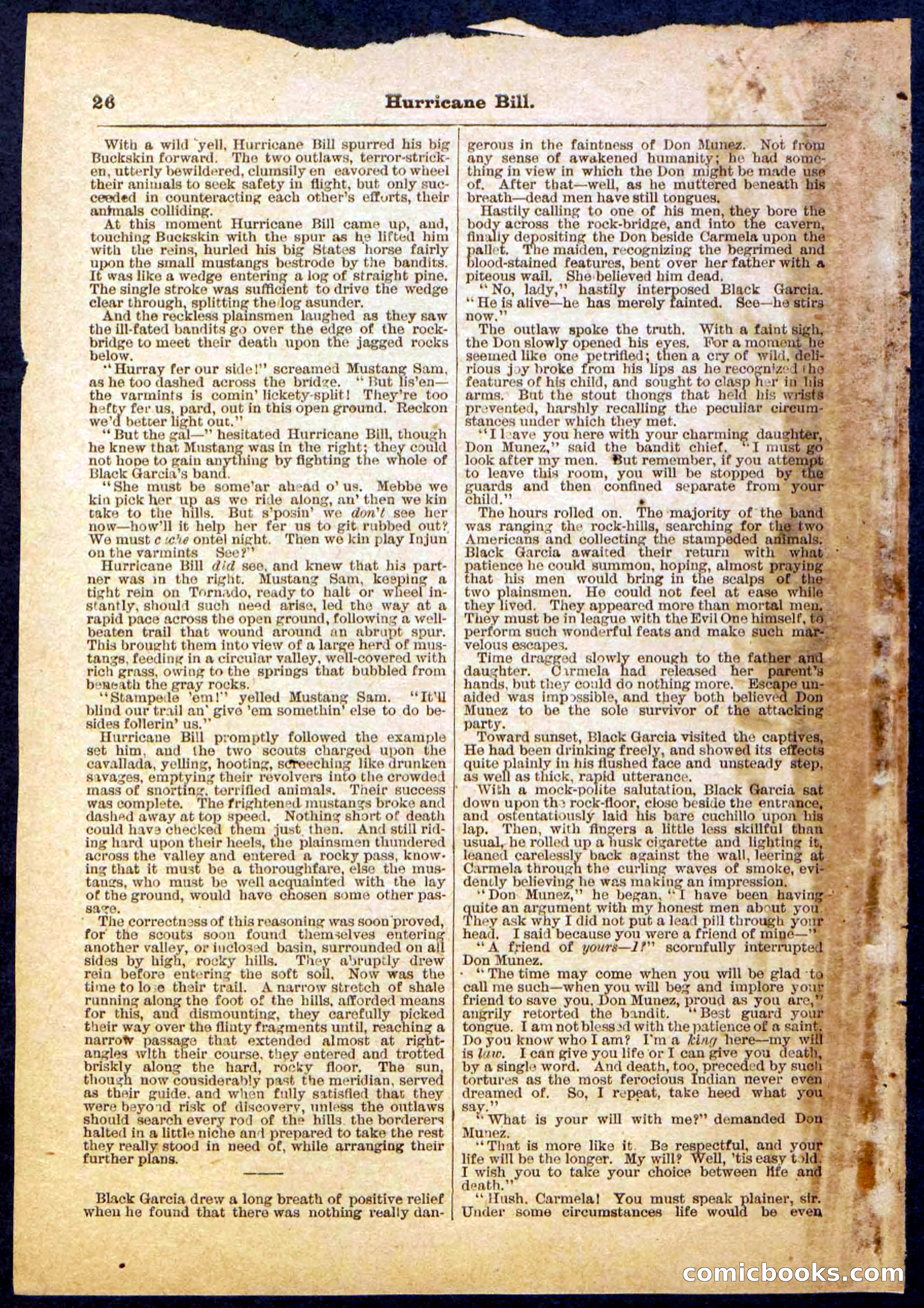 Beadle's Pocket Library, Vol. IV, No. 49 — page 26 of 32
