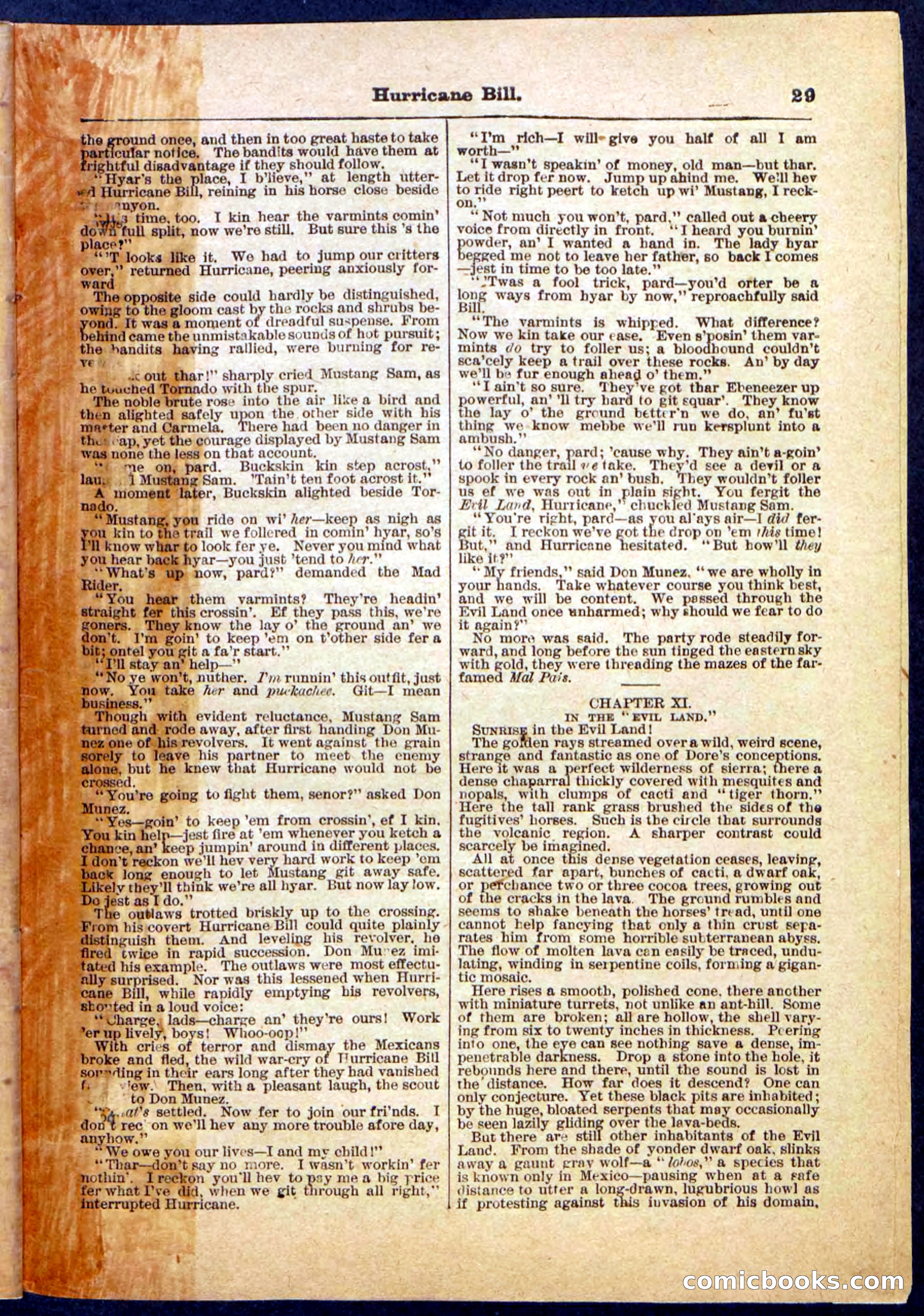 Beadle's Pocket Library, Vol. IV, No. 49 — page 29 of 32