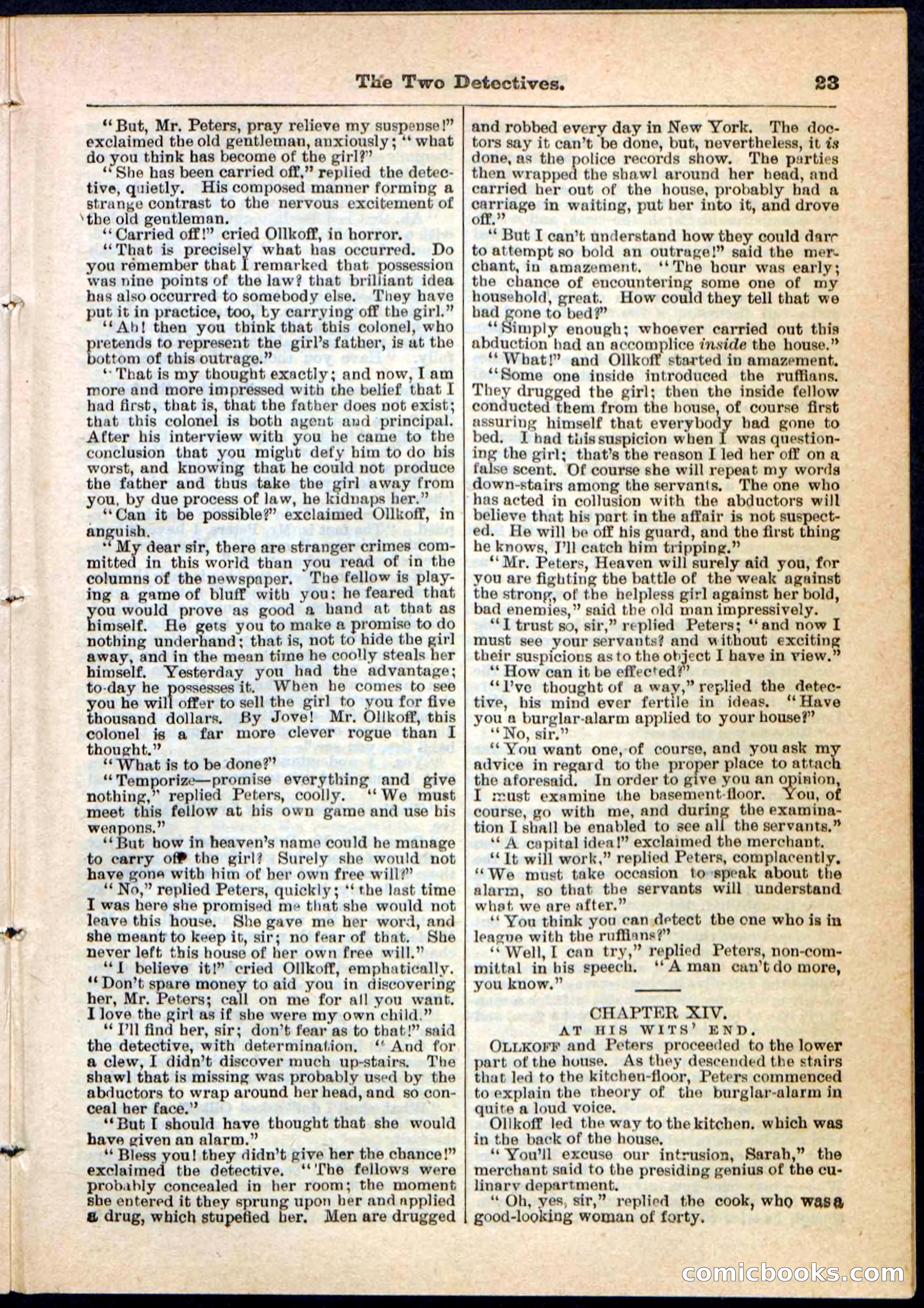 Beadle's Pocket Library No. 5 — page 23 of 32