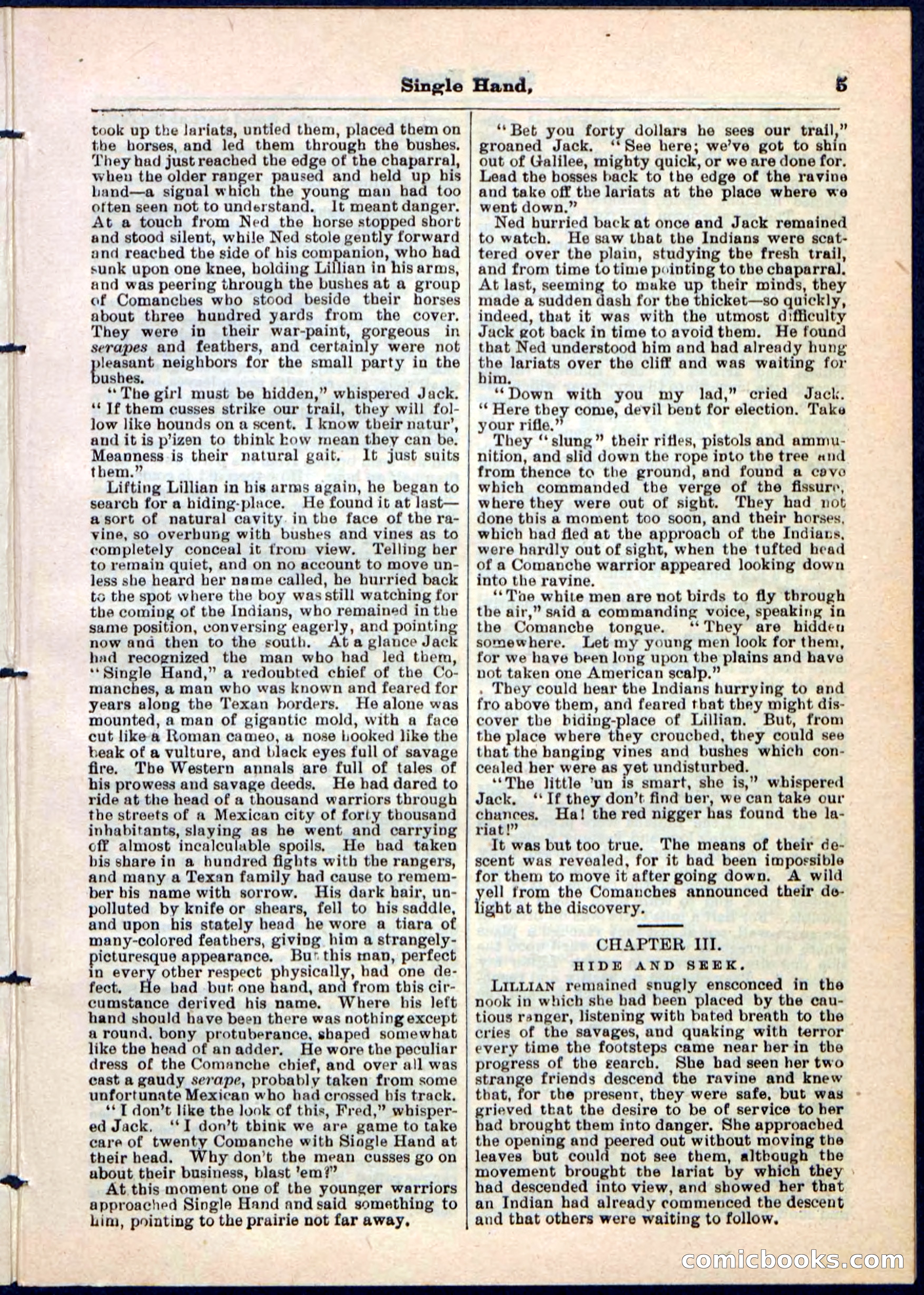Beadle's Pocket Library No. 50 — page 5 of 32