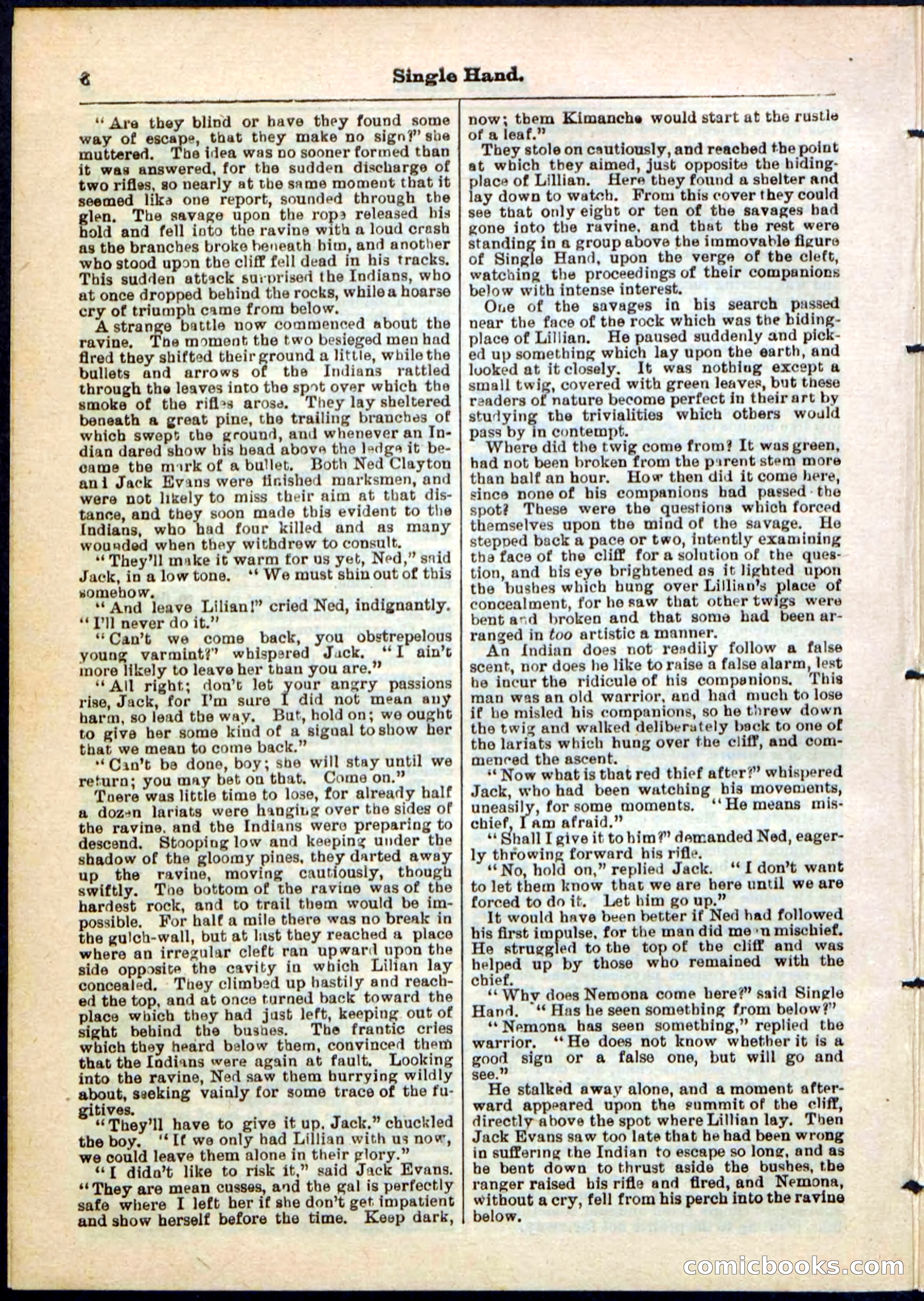 Beadle's Pocket Library No. 50 — page 6 of 32