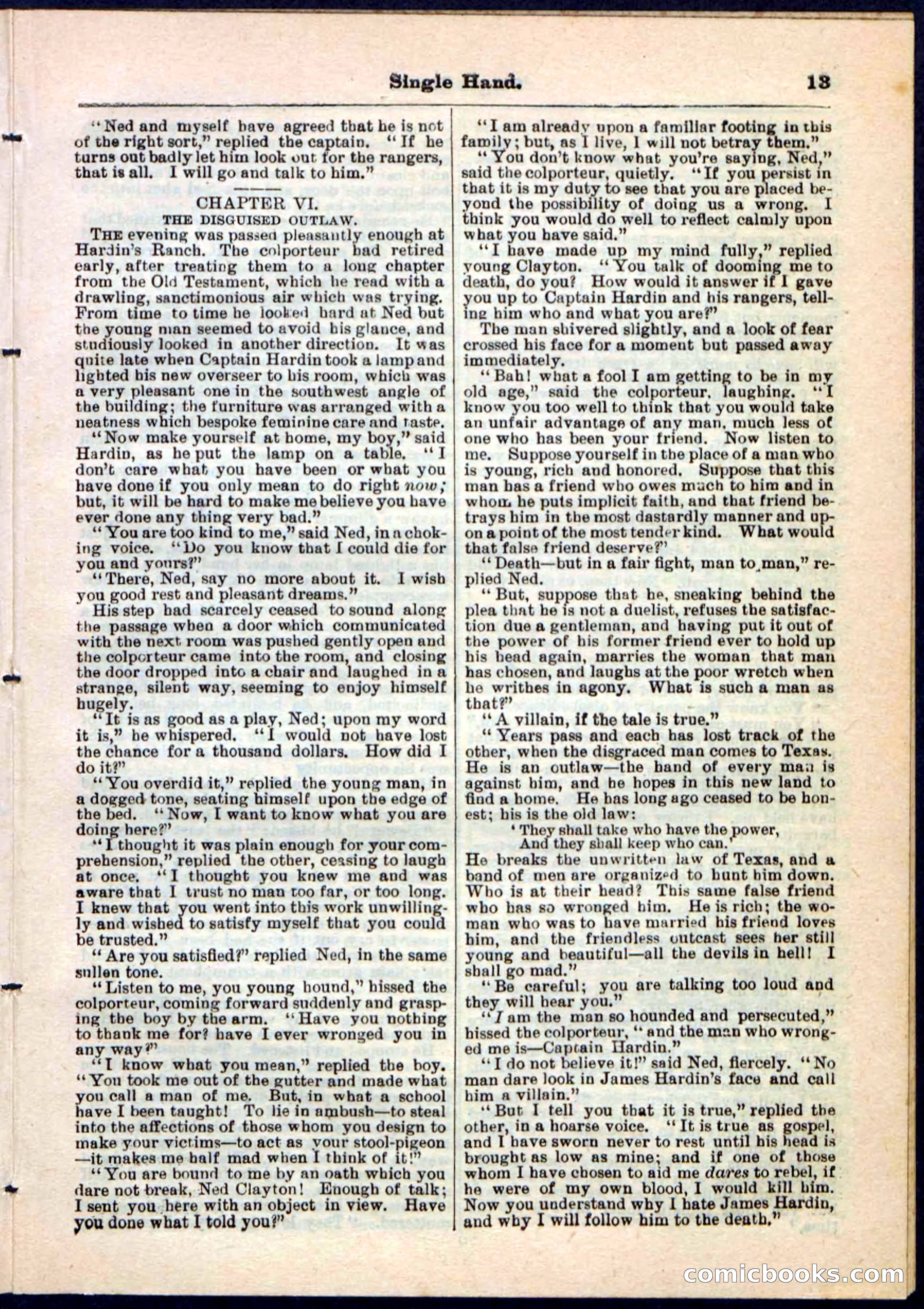 Beadle's Pocket Library No. 50 — page 13 of 32