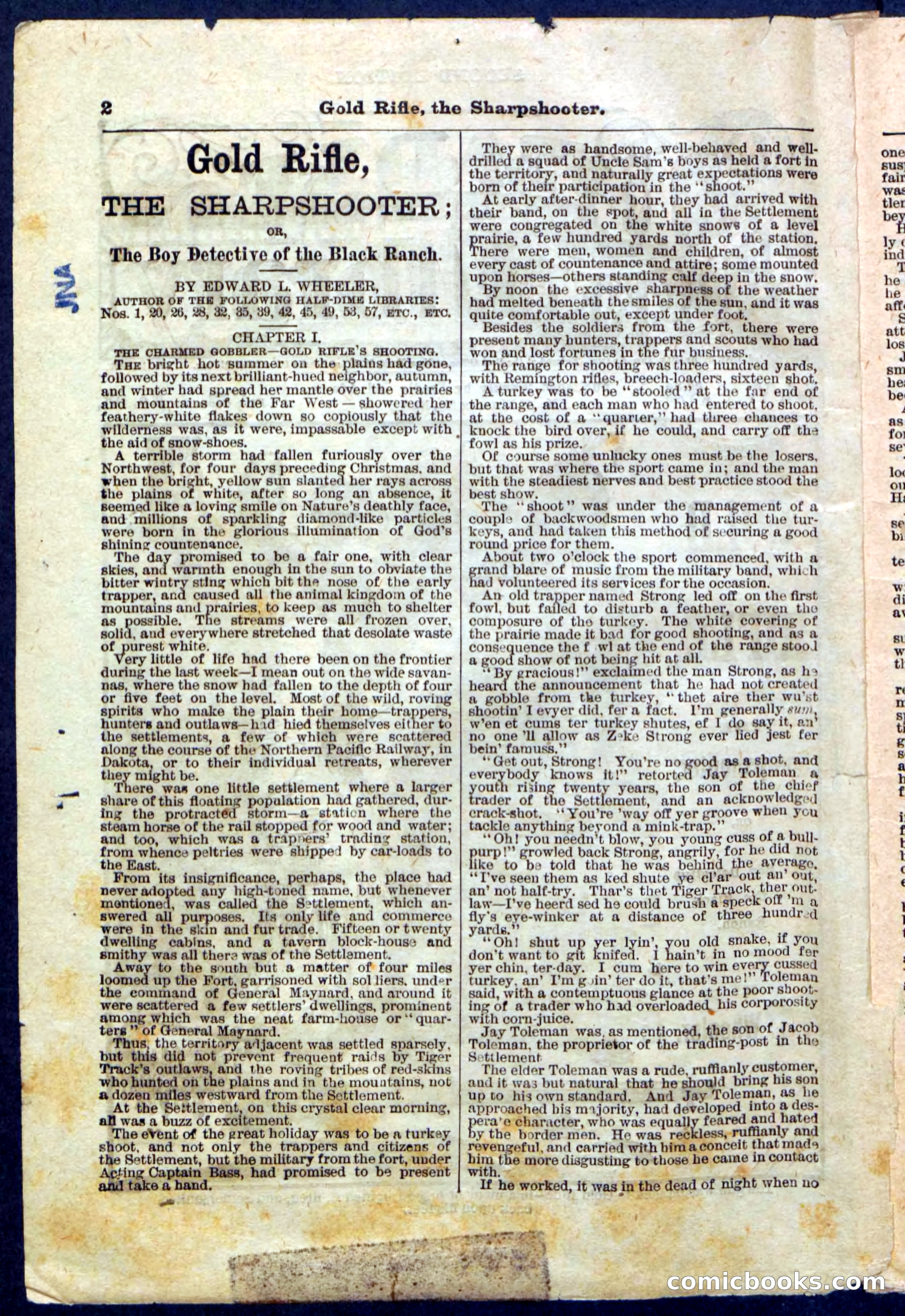 Beadle's Pocket Library, No. 53 — page 2 of 32