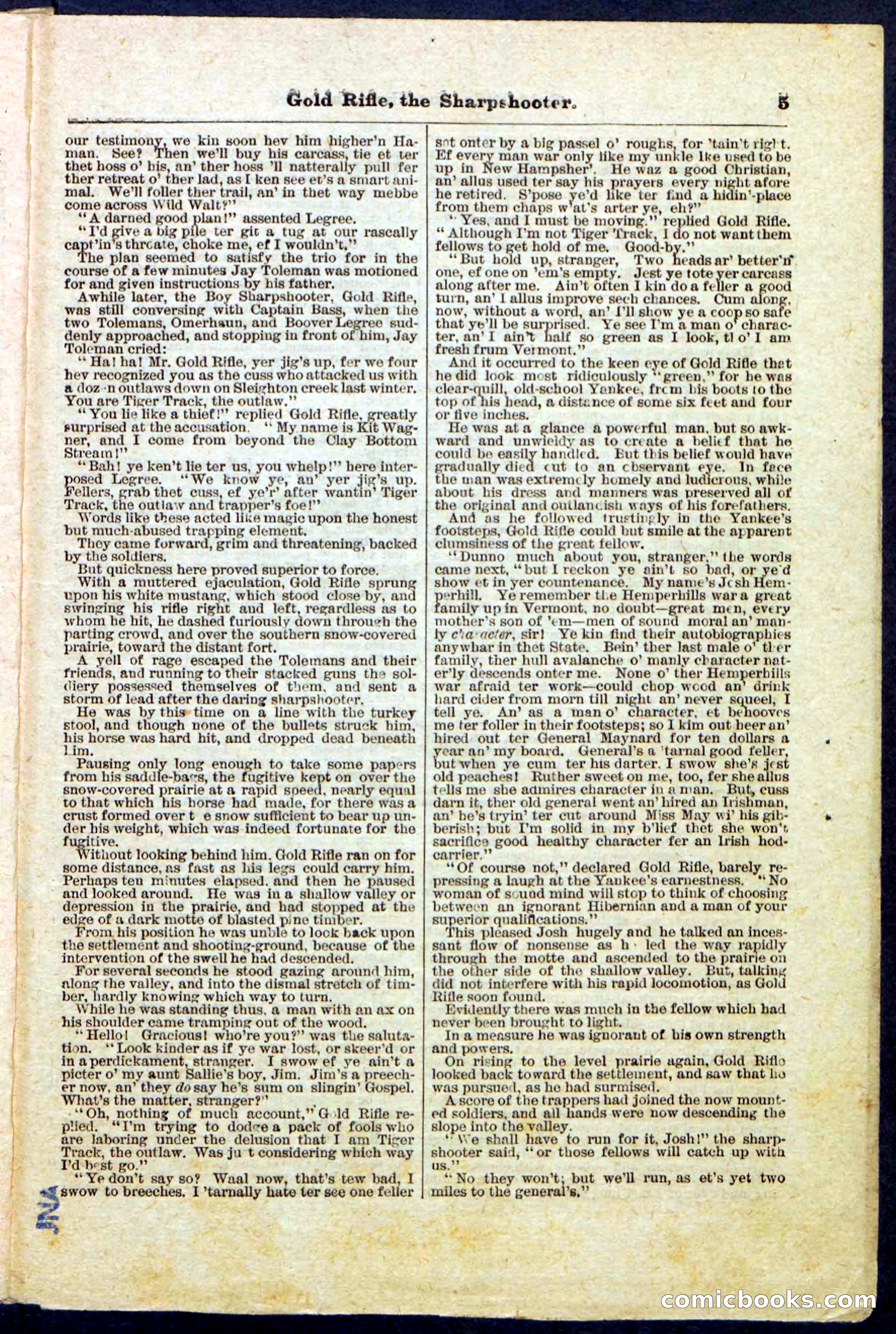 Beadle's Pocket Library, No. 53 — page 5 of 32