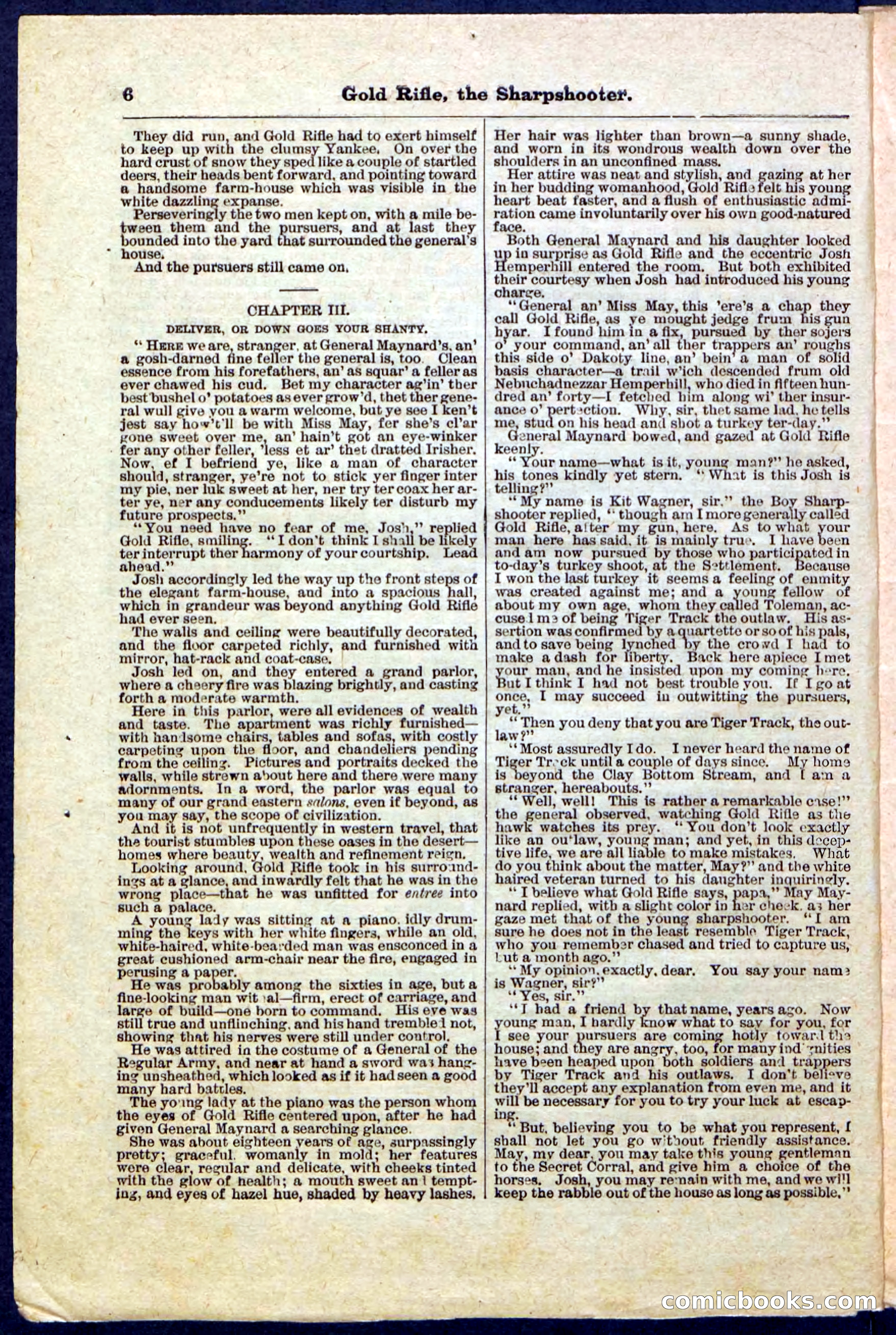 Beadle's Pocket Library, No. 53 — page 6 of 32