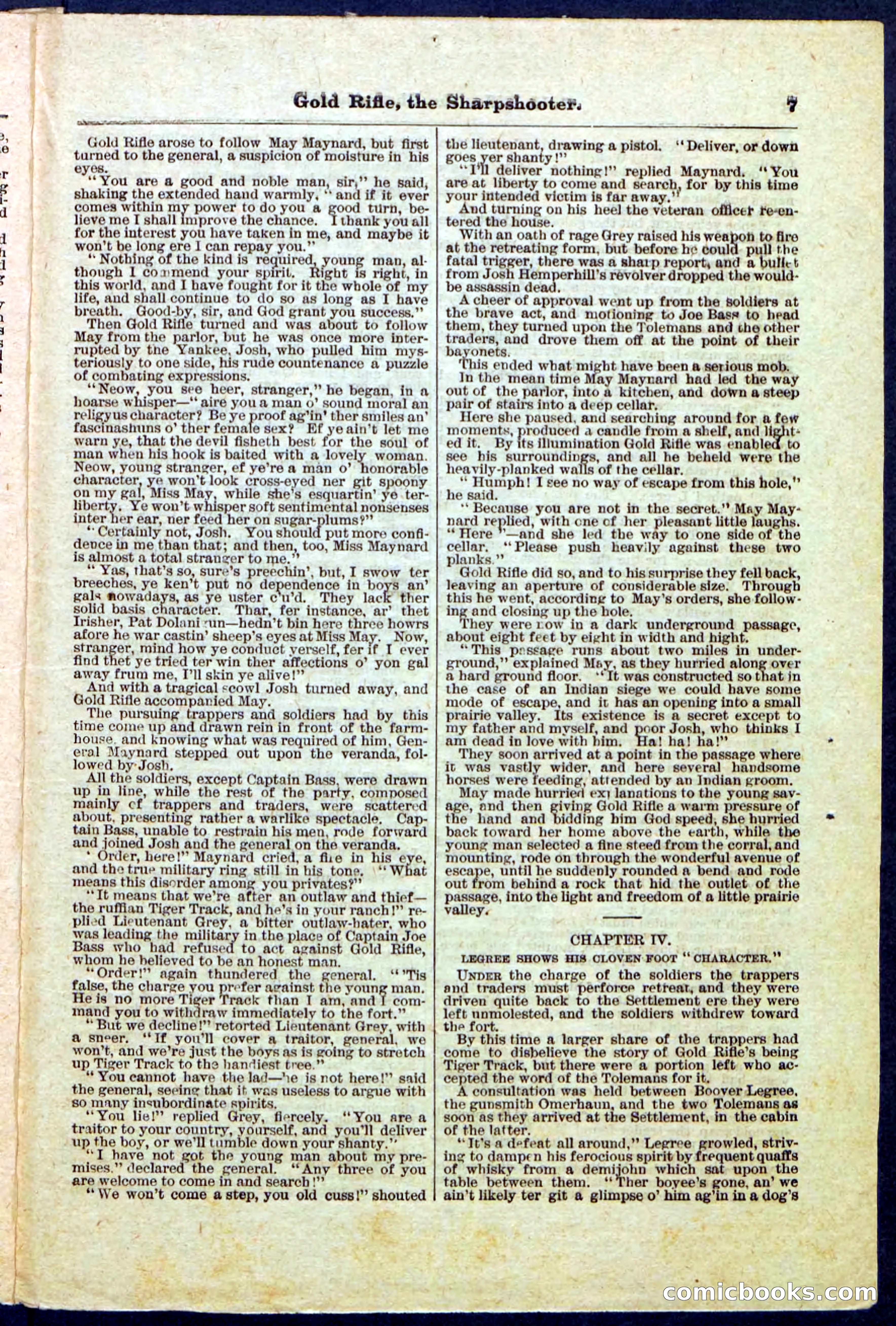 Beadle's Pocket Library, No. 53 — page 7 of 32