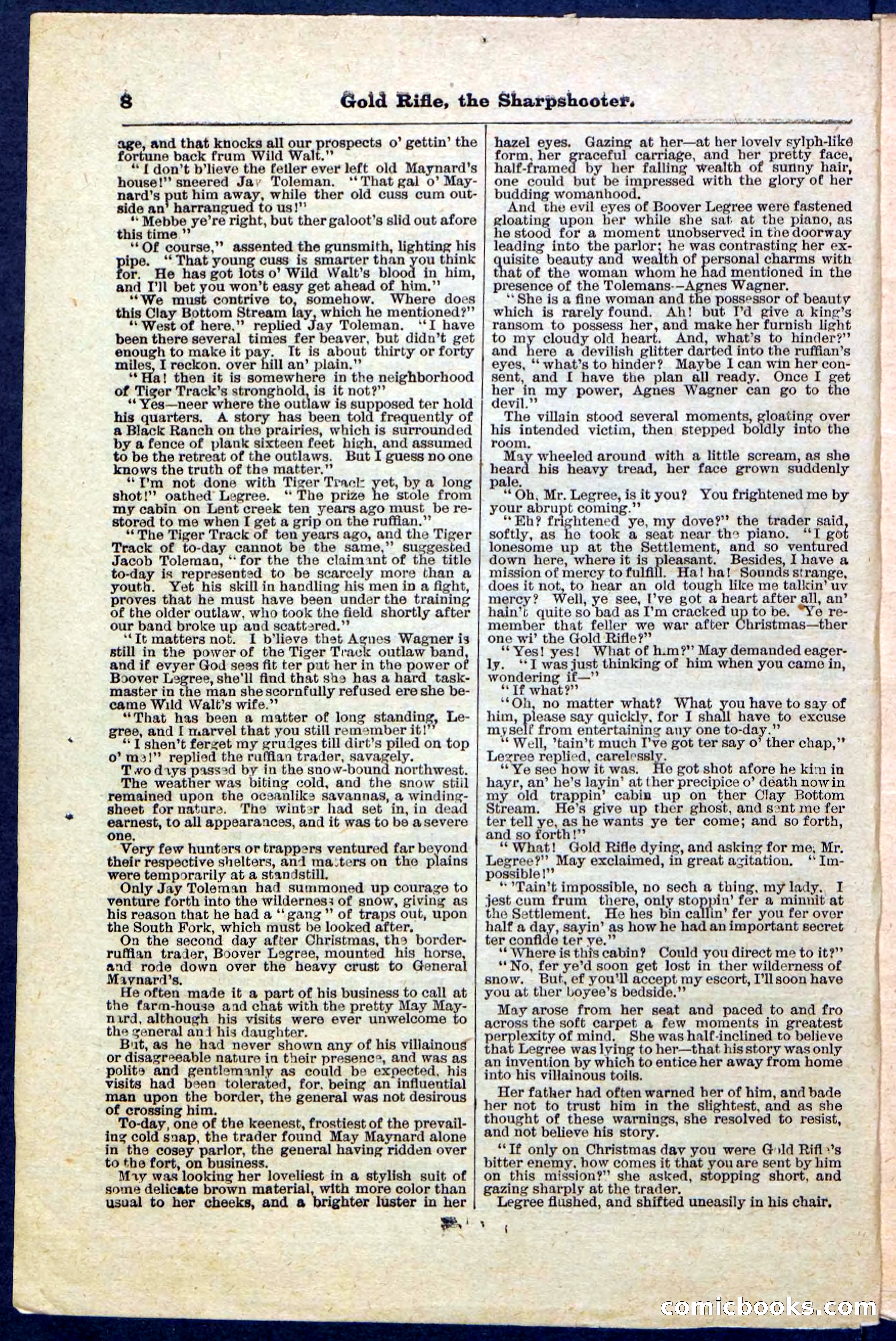 Beadle's Pocket Library, No. 53 — page 8 of 32