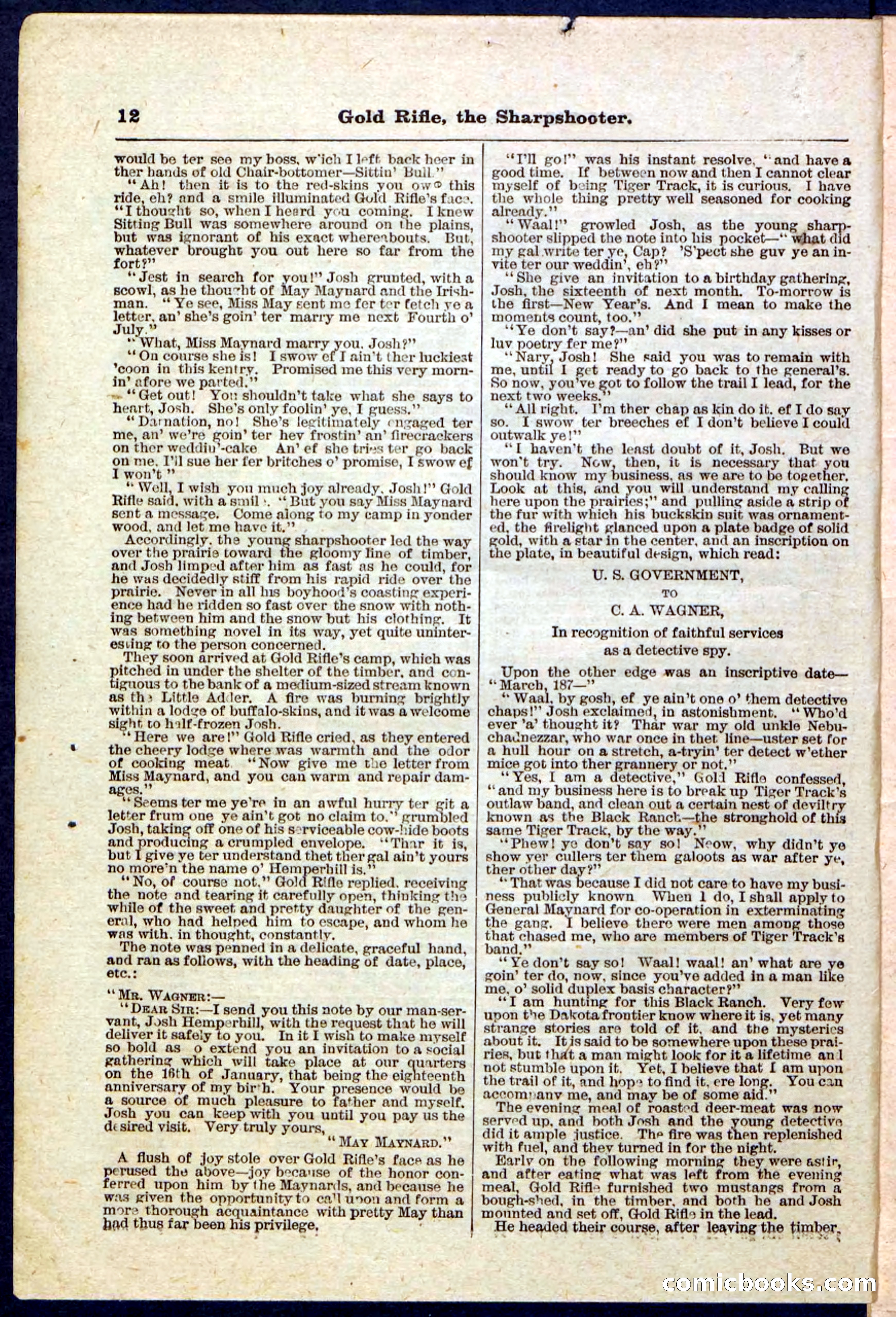 Beadle's Pocket Library, No. 53 — page 12 of 32