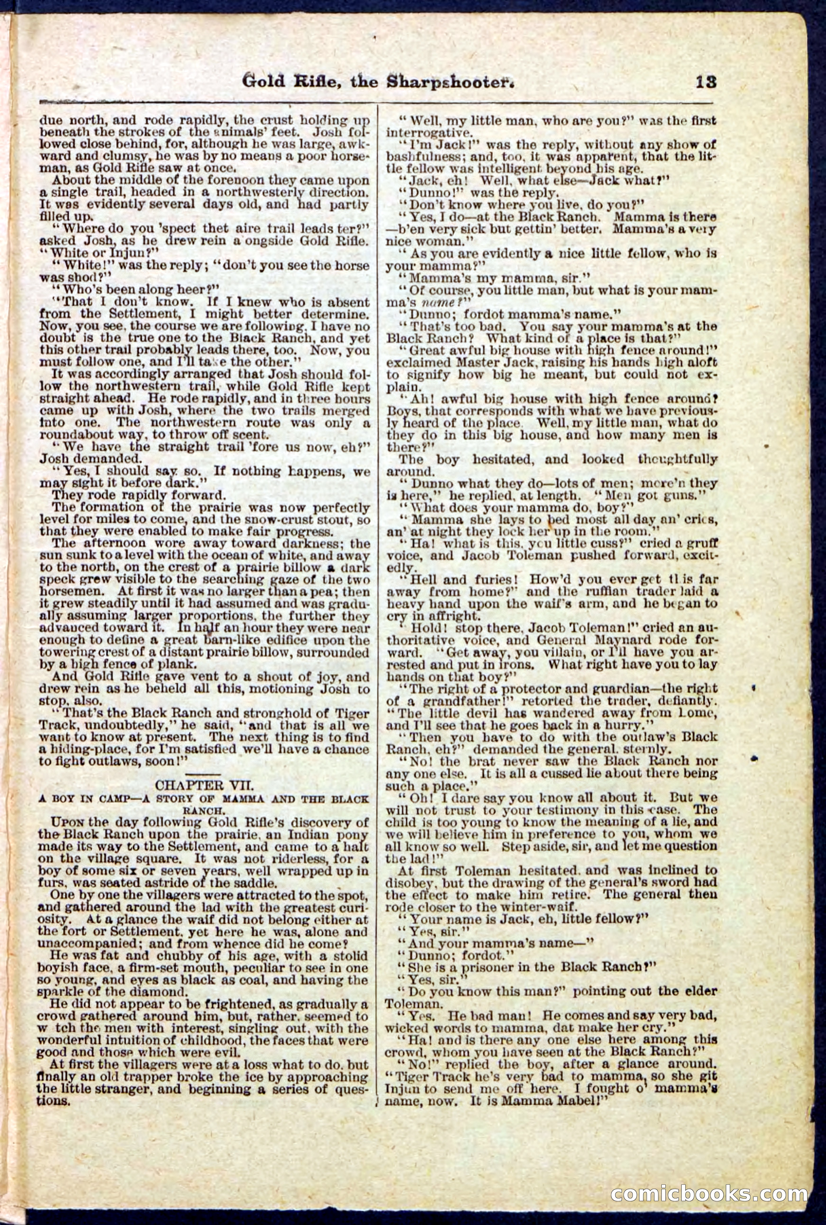 Beadle's Pocket Library, No. 53 — page 13 of 32