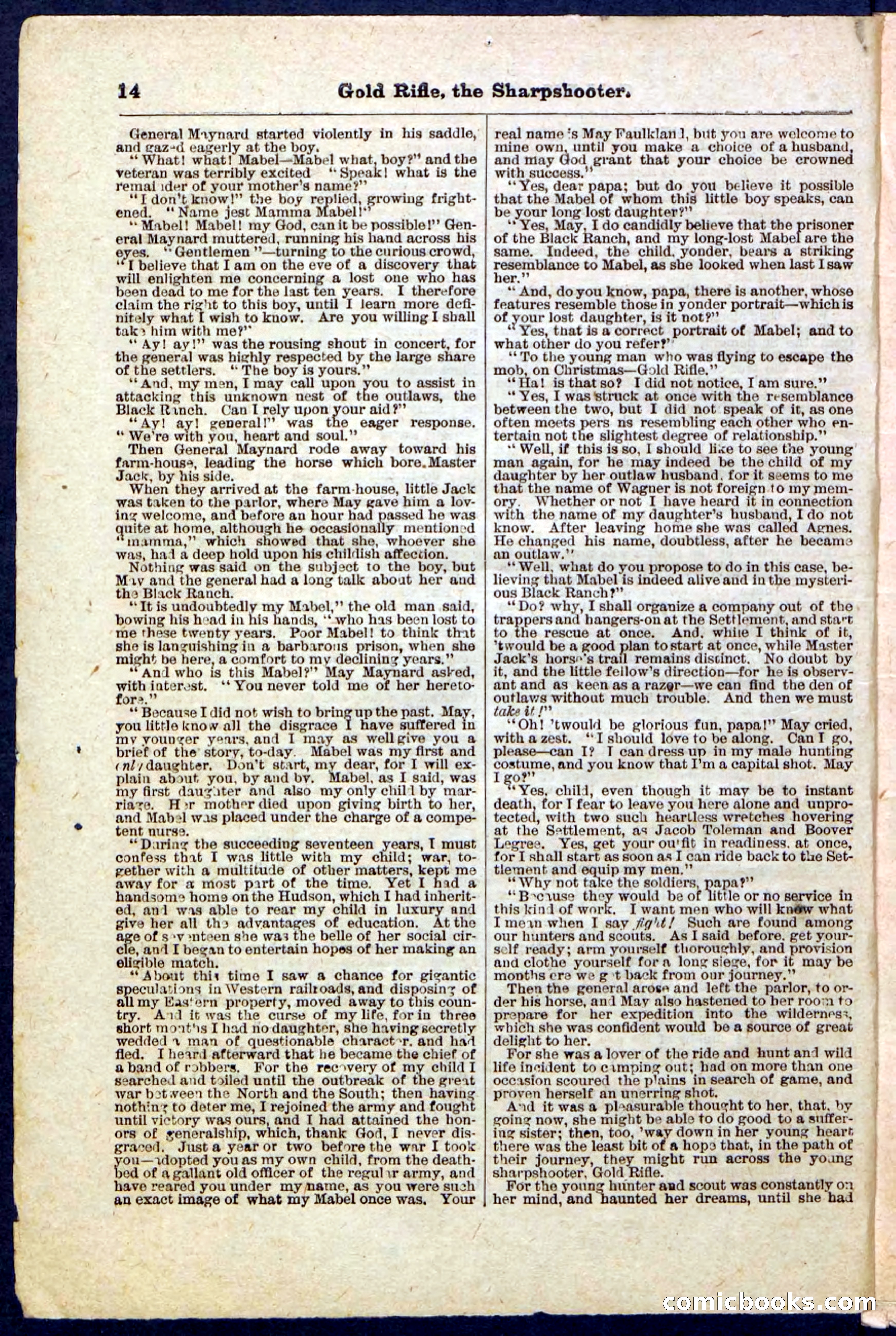 Beadle's Pocket Library, No. 53 — page 14 of 32