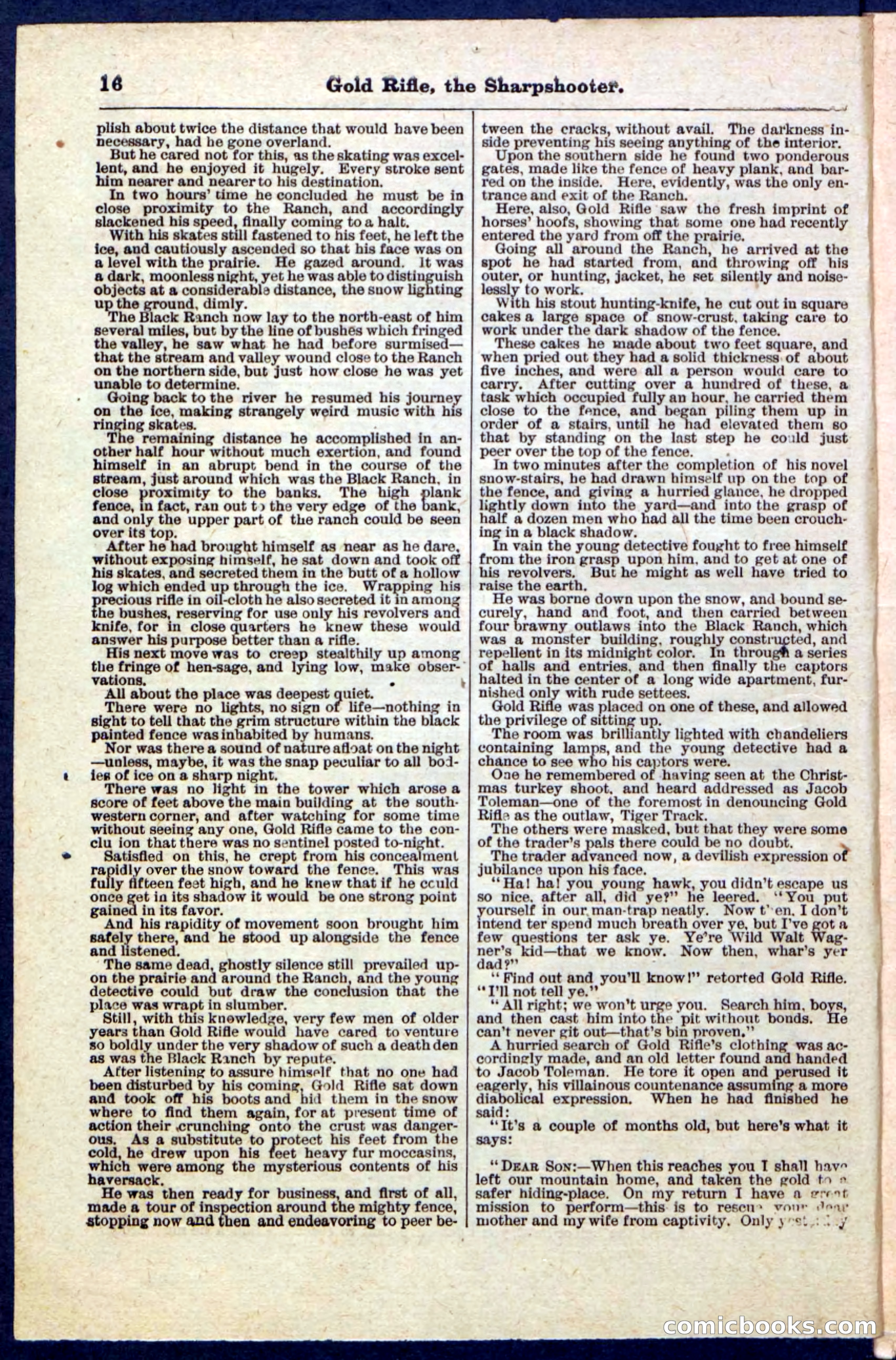 Beadle's Pocket Library, No. 53 — page 16 of 32