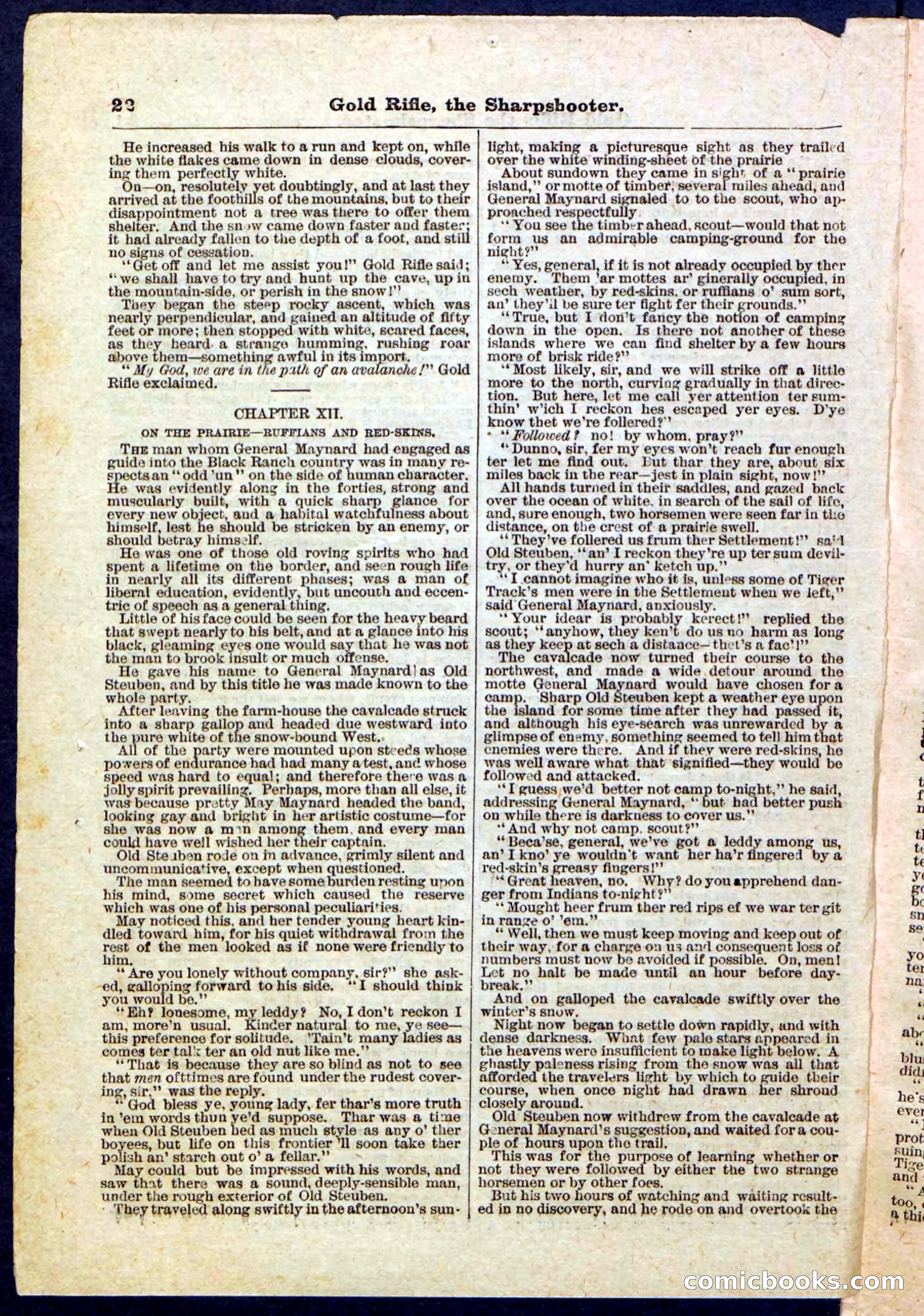 Beadle's Pocket Library, No. 53 — page 22 of 32