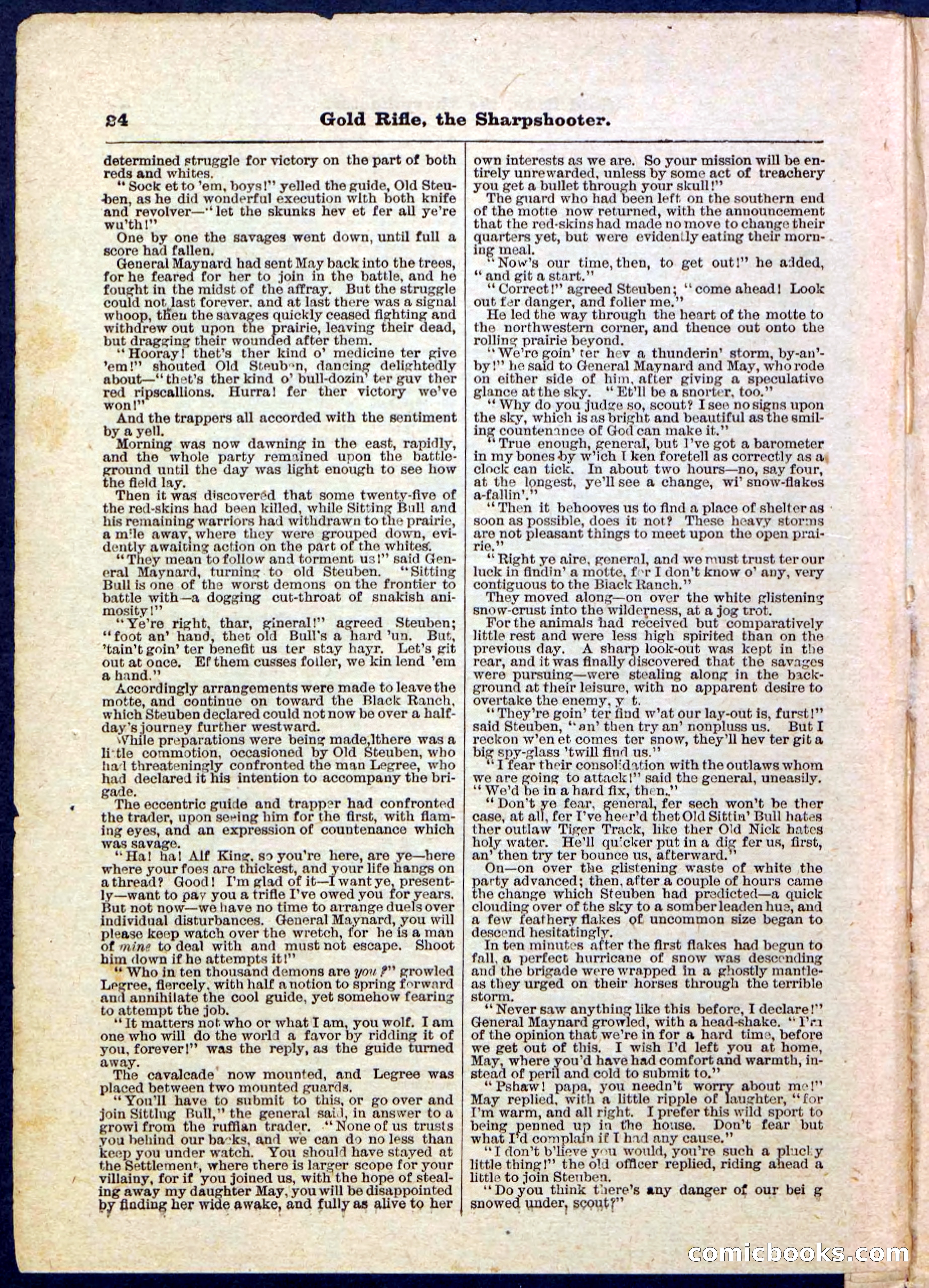 Beadle's Pocket Library, No. 53 — page 24 of 32