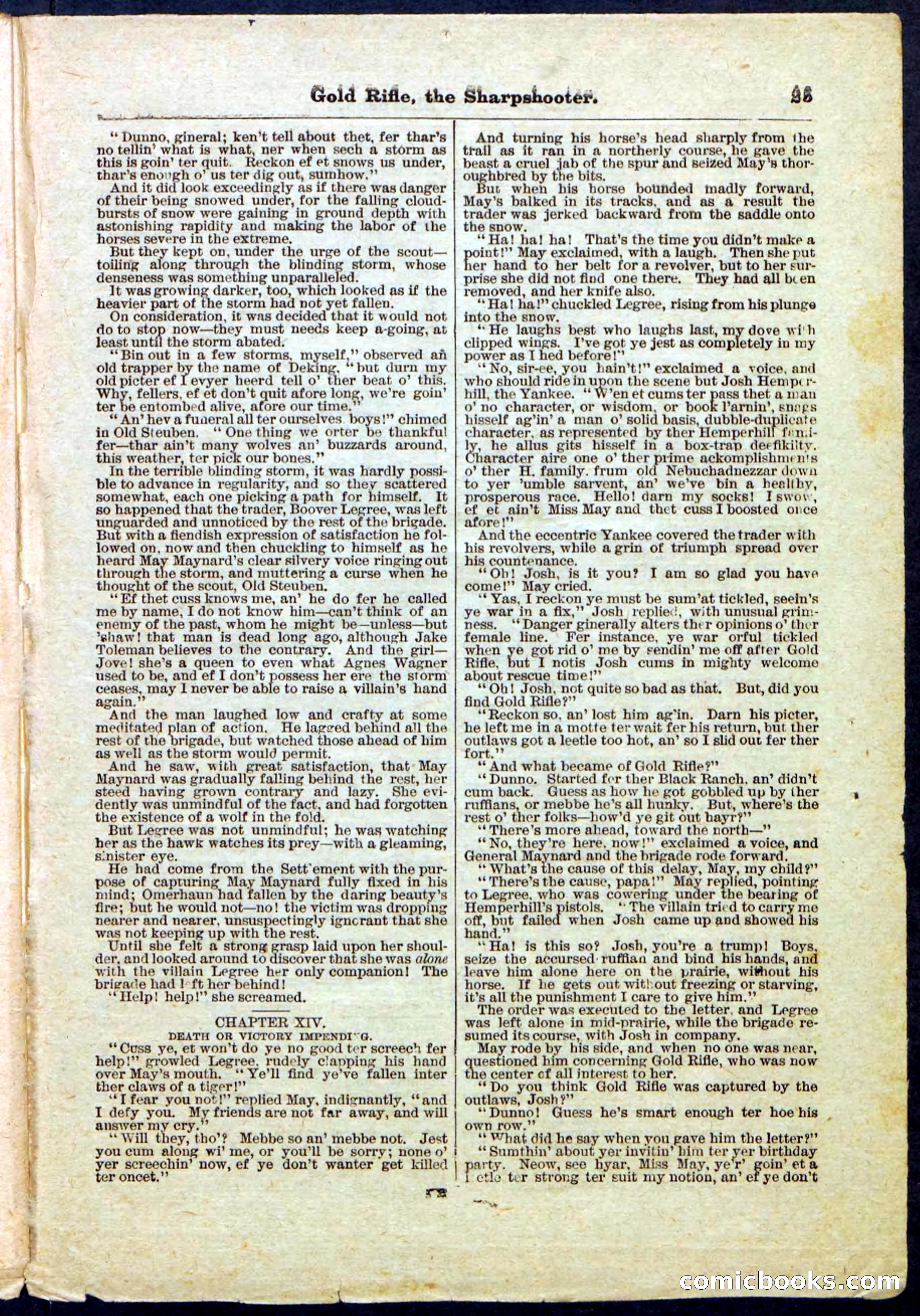 Beadle's Pocket Library, No. 53 — page 25 of 32