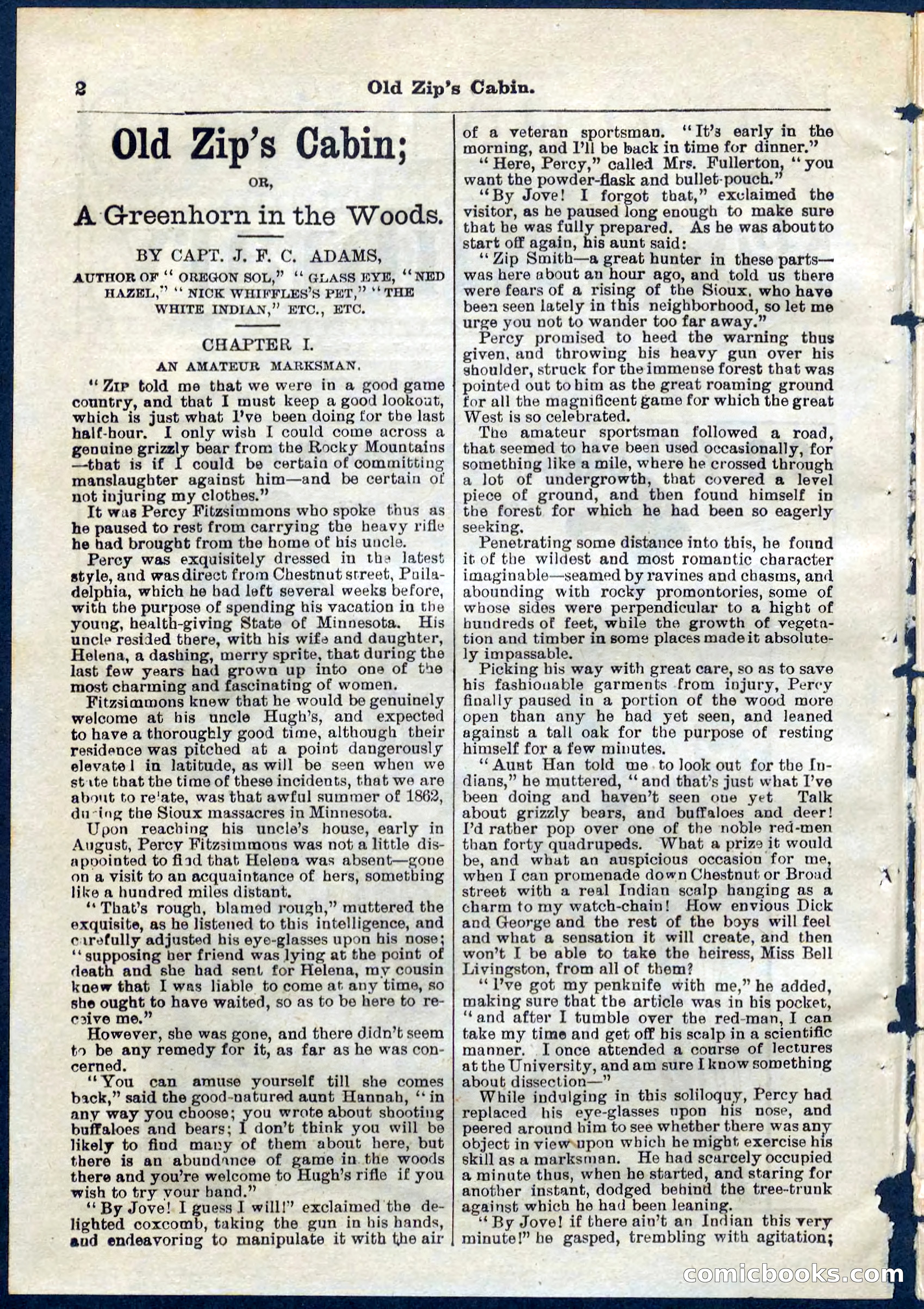 Beadle's Pocket Library No. 54 — page 2 of 32