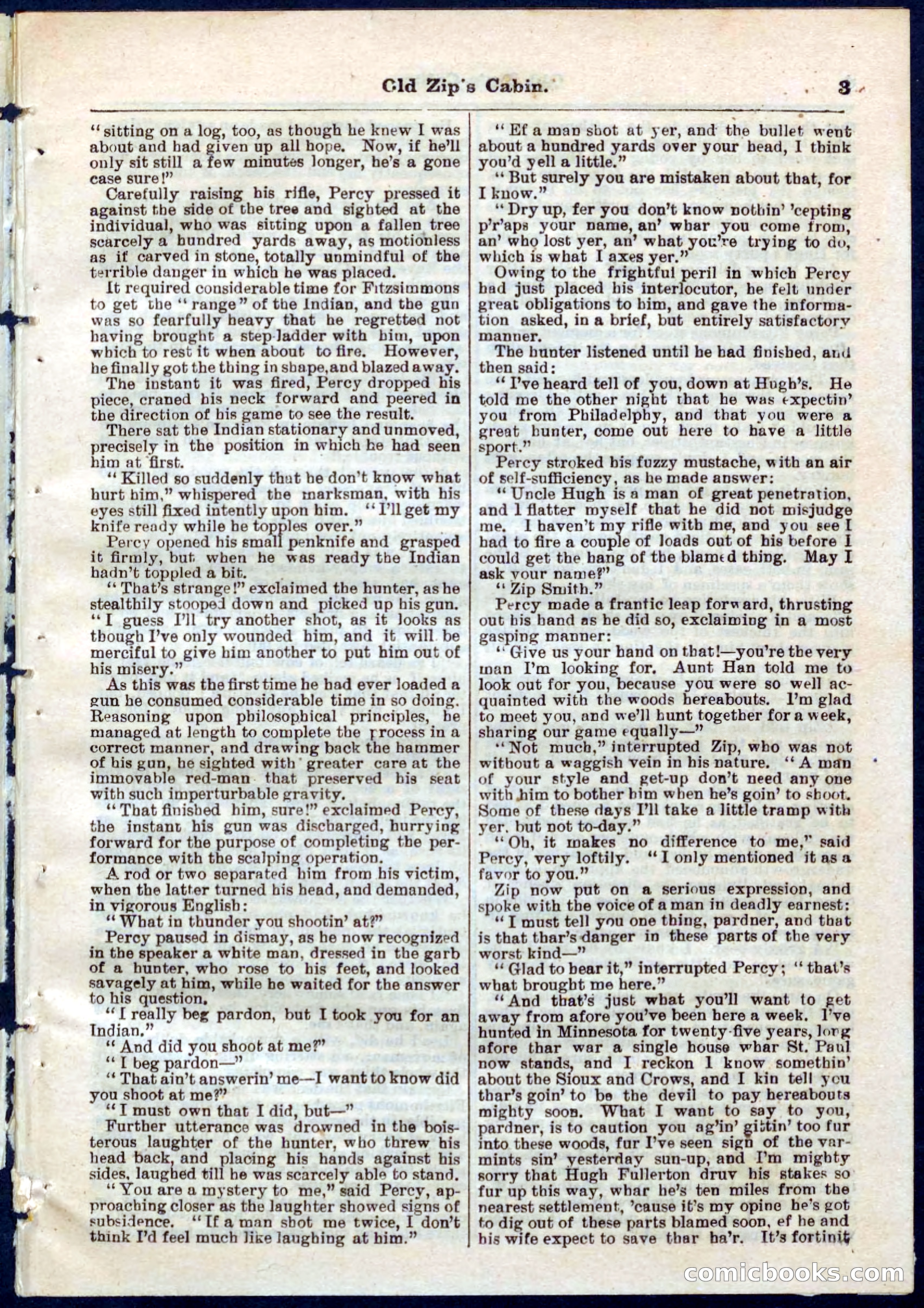 Beadle's Pocket Library No. 54 — page 3 of 32