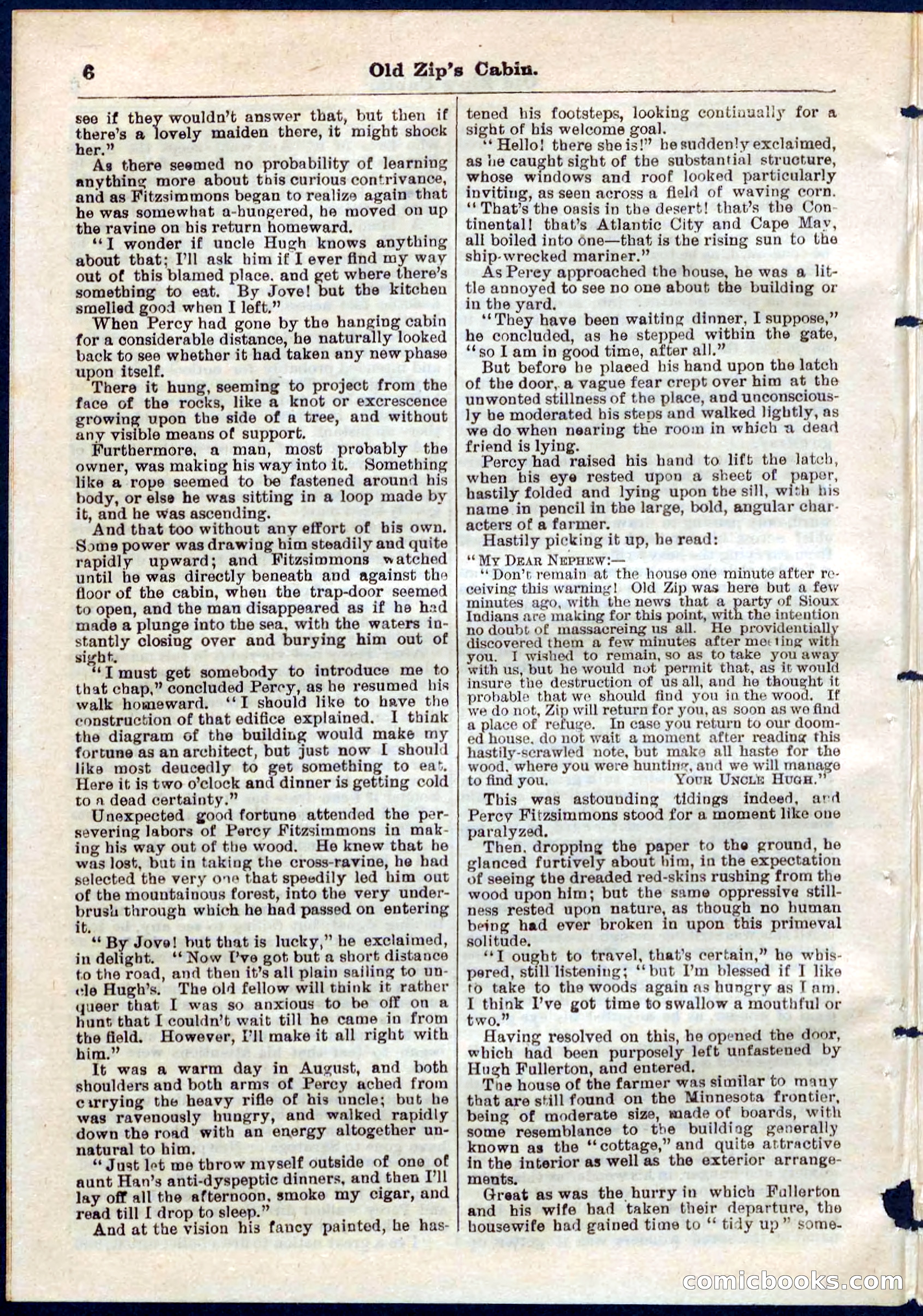 Beadle's Pocket Library No. 54 — page 6 of 32