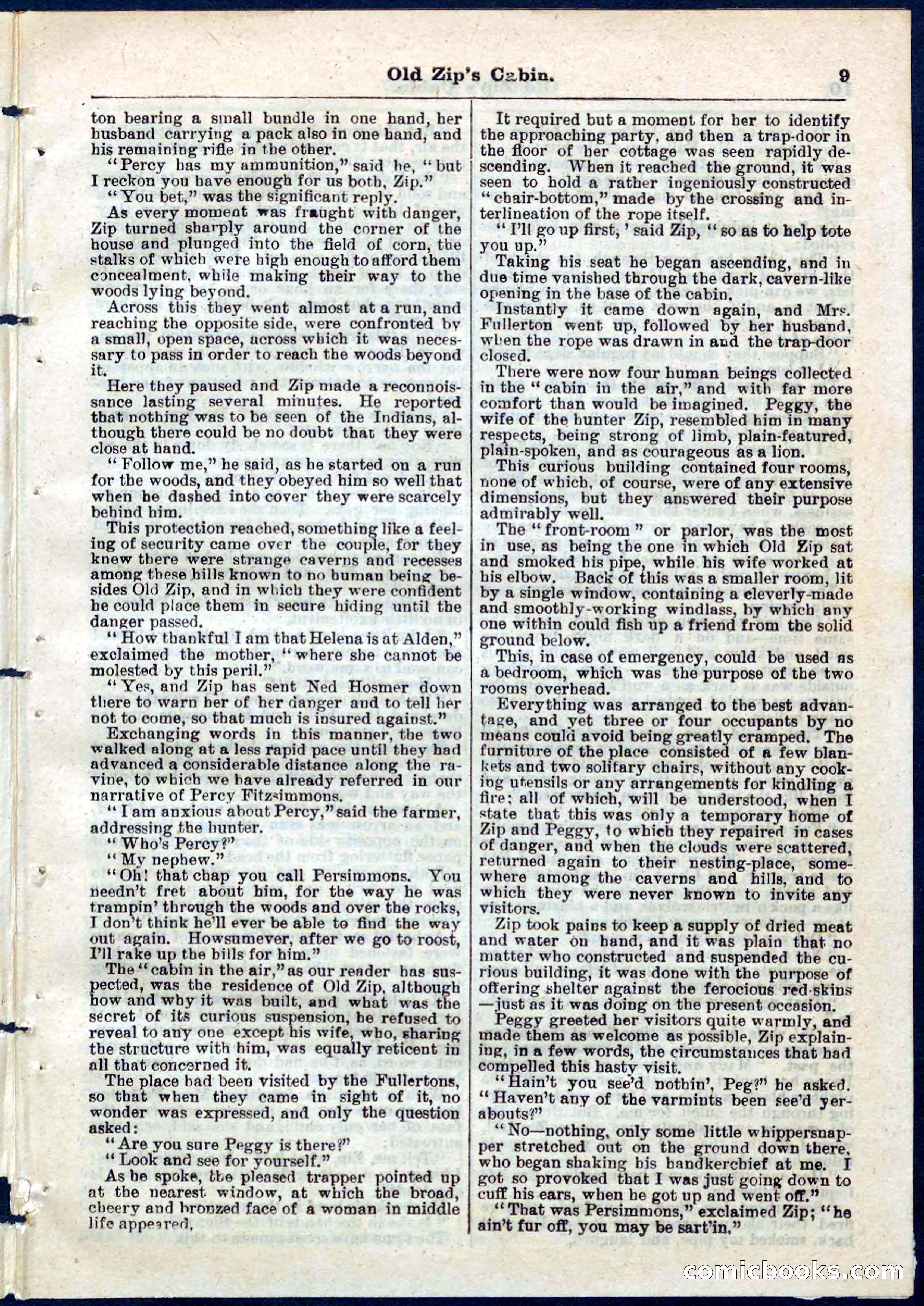 Beadle's Pocket Library No. 54 — page 9 of 32