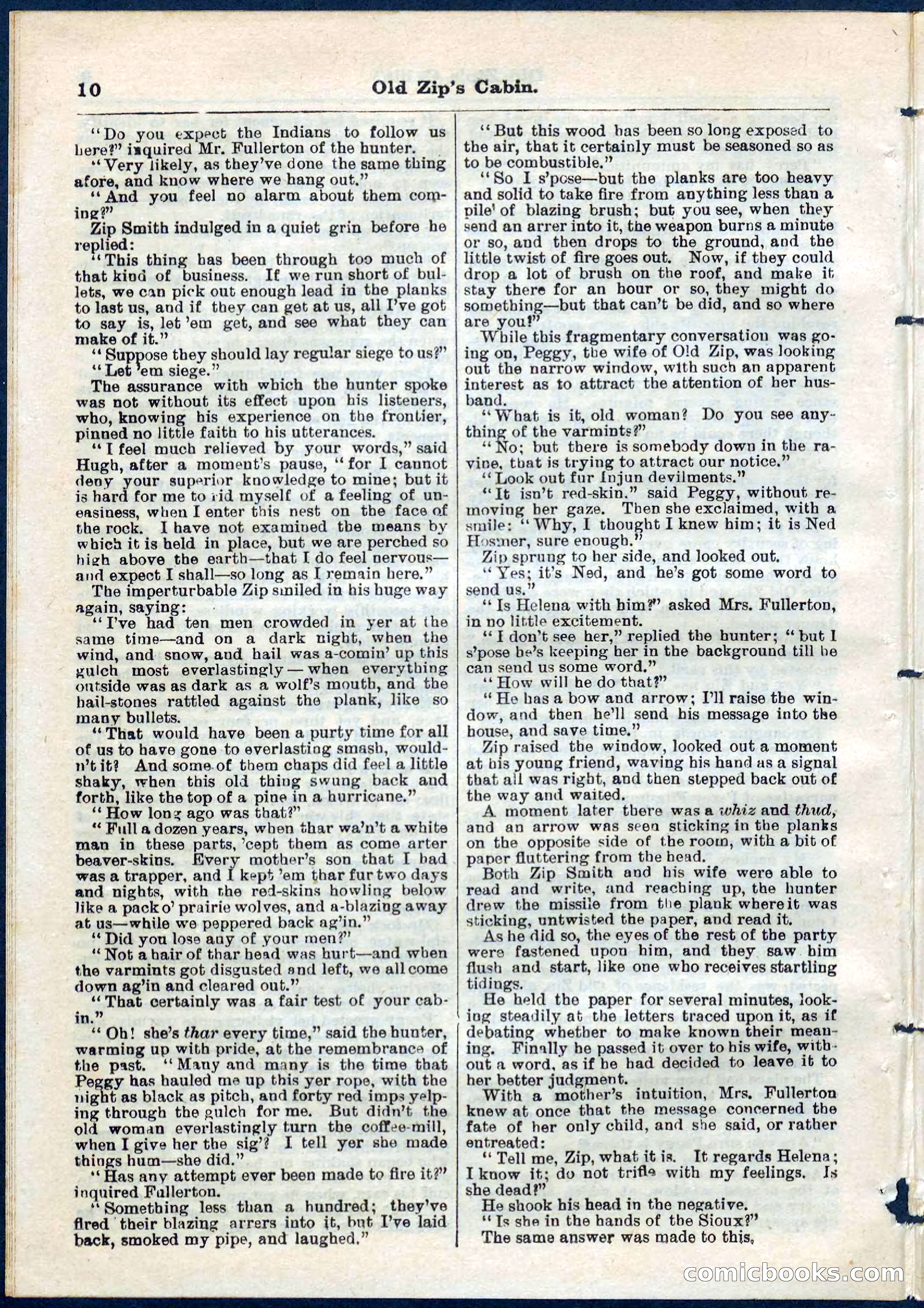 Beadle's Pocket Library No. 54 — page 10 of 32