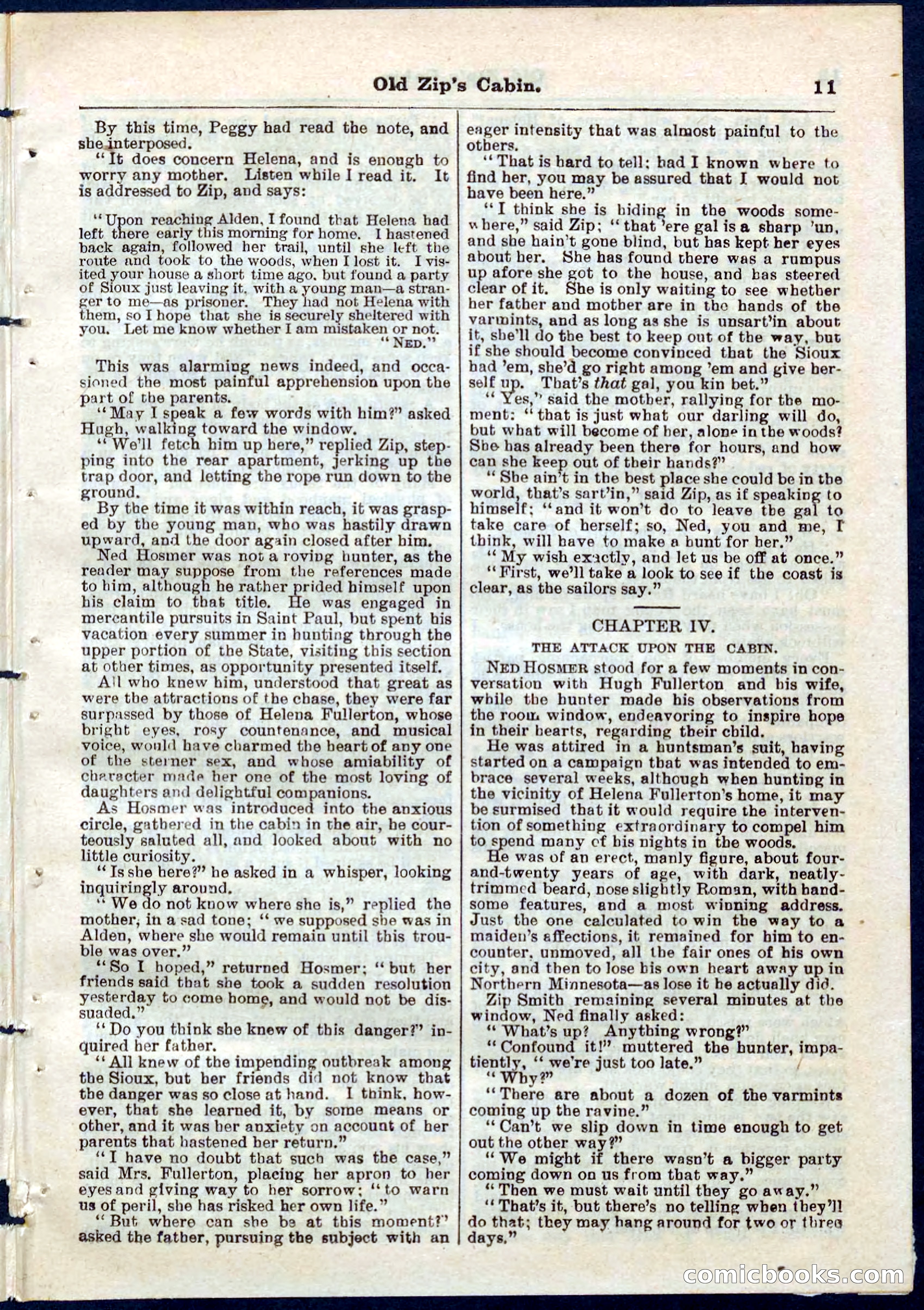 Beadle's Pocket Library No. 54 — page 11 of 32