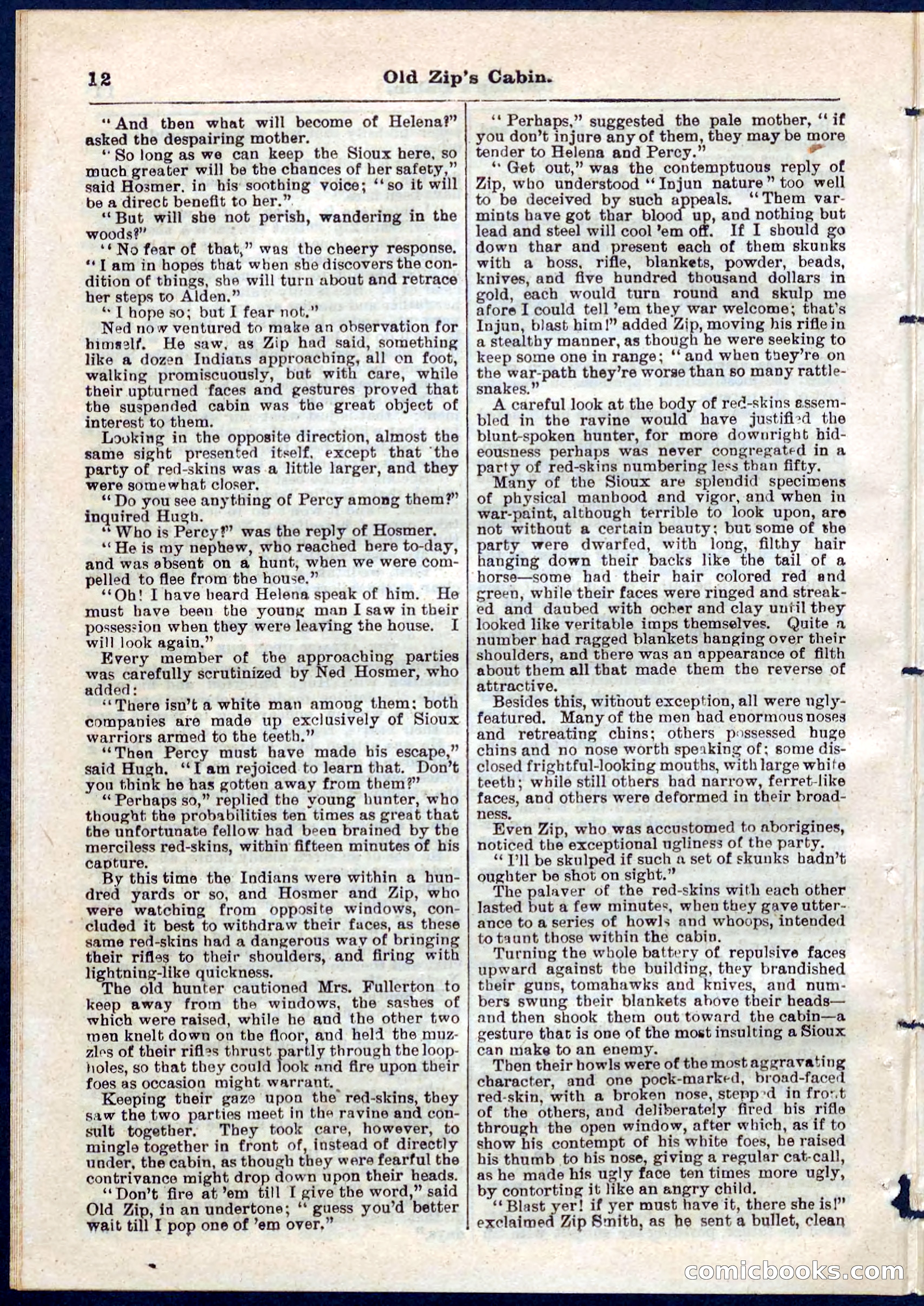 Beadle's Pocket Library No. 54 — page 12 of 32
