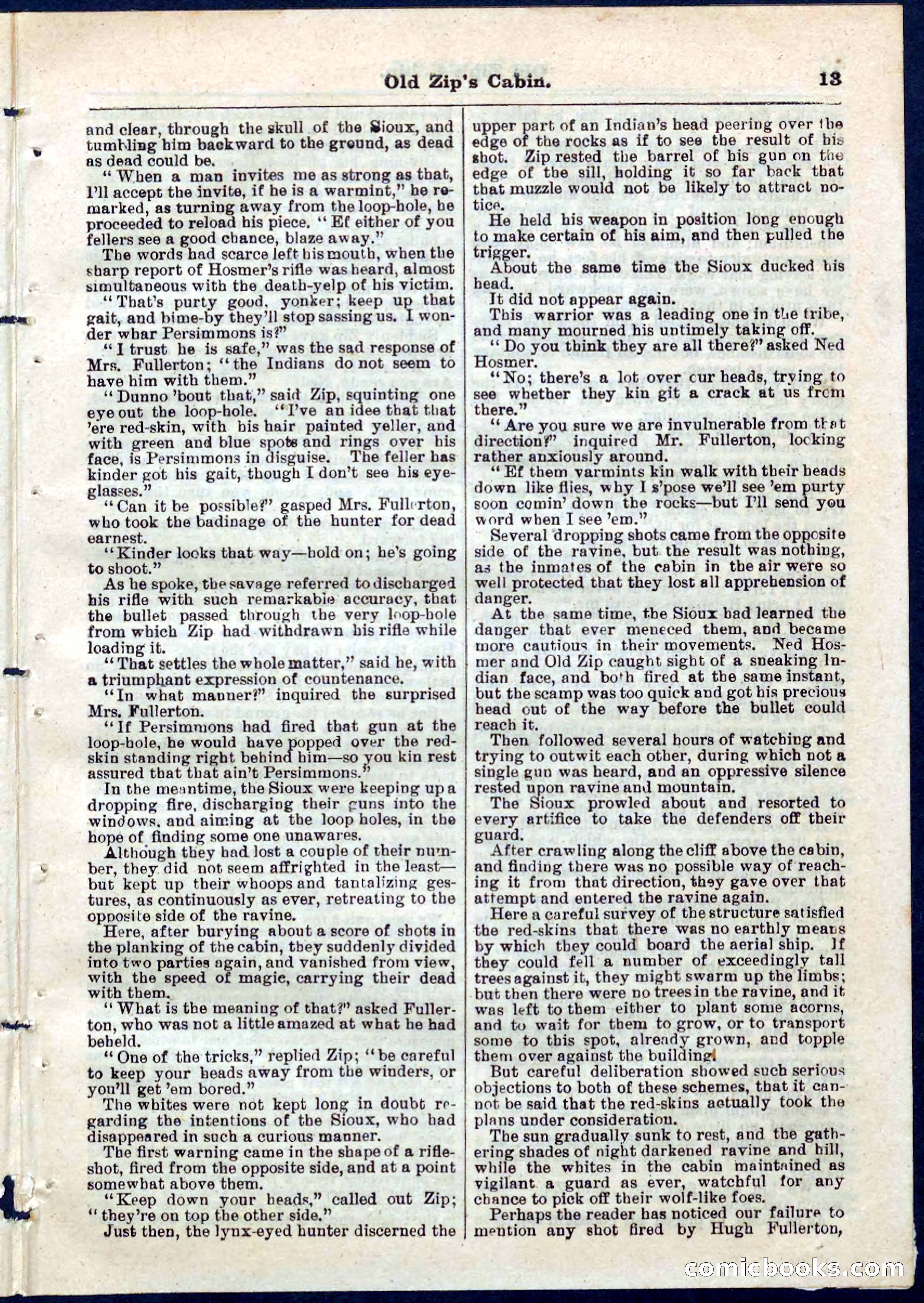 Beadle's Pocket Library No. 54 — page 13 of 32
