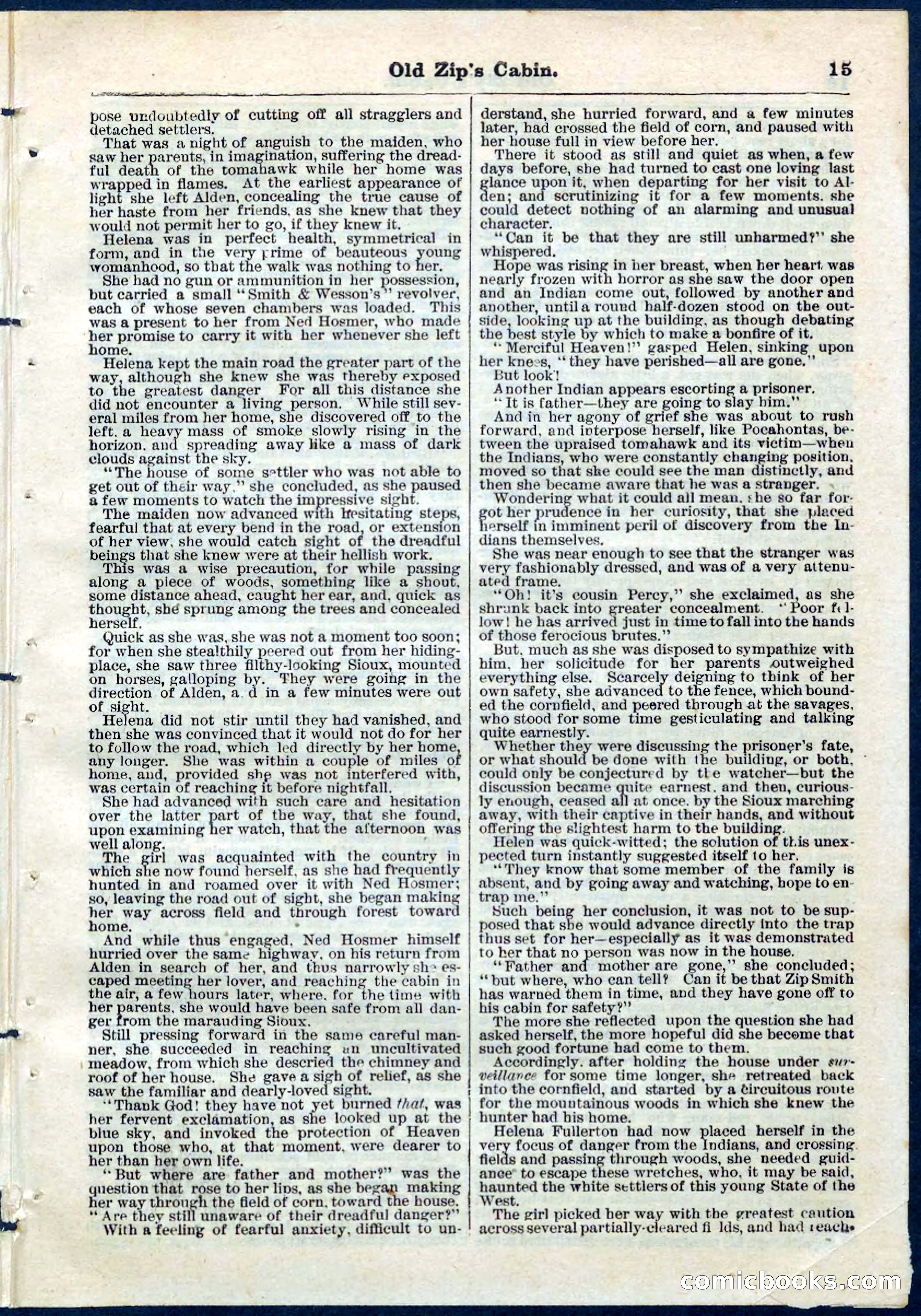 Beadle's Pocket Library No. 54 — page 15 of 32