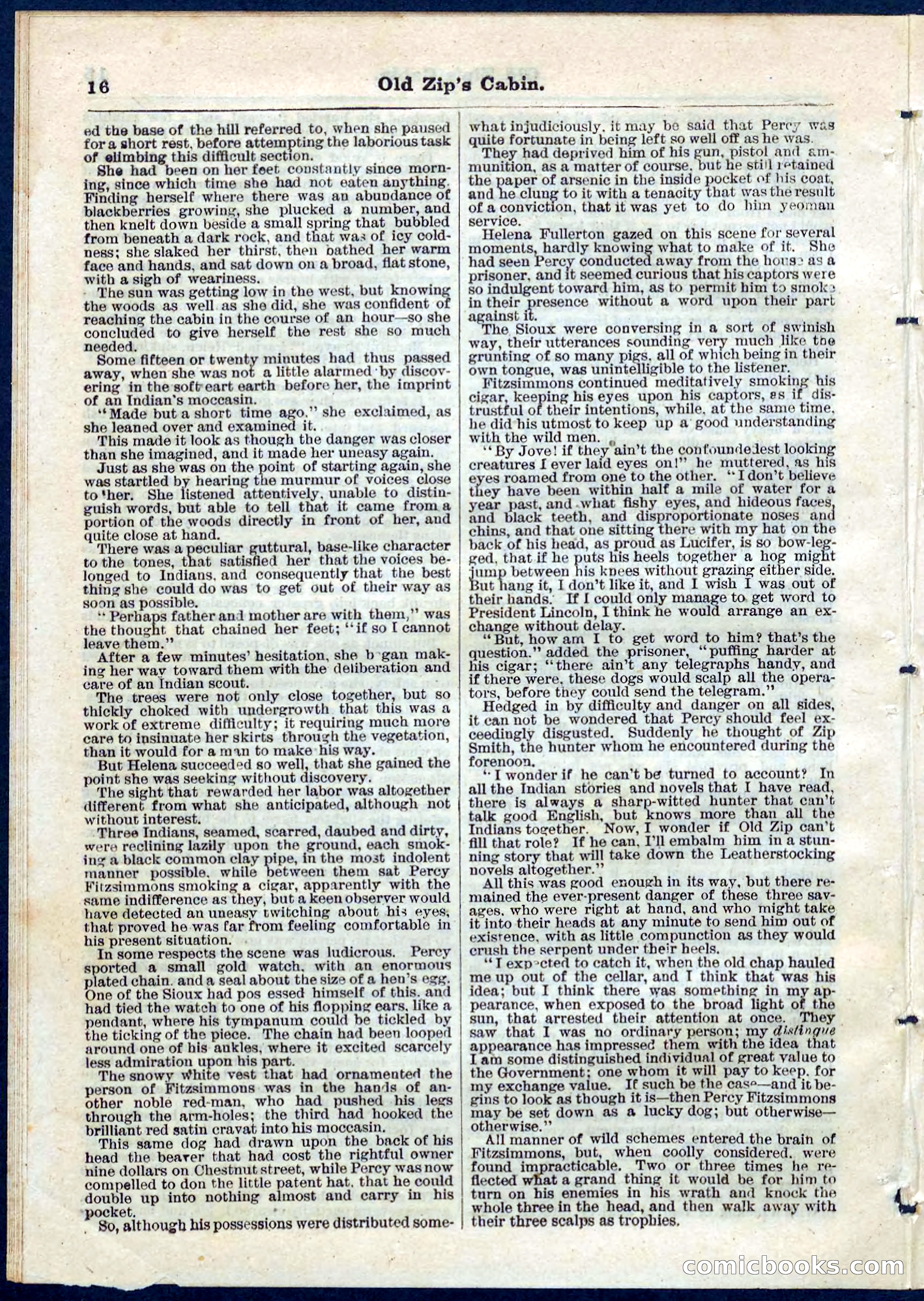 Beadle's Pocket Library No. 54 — page 16 of 32