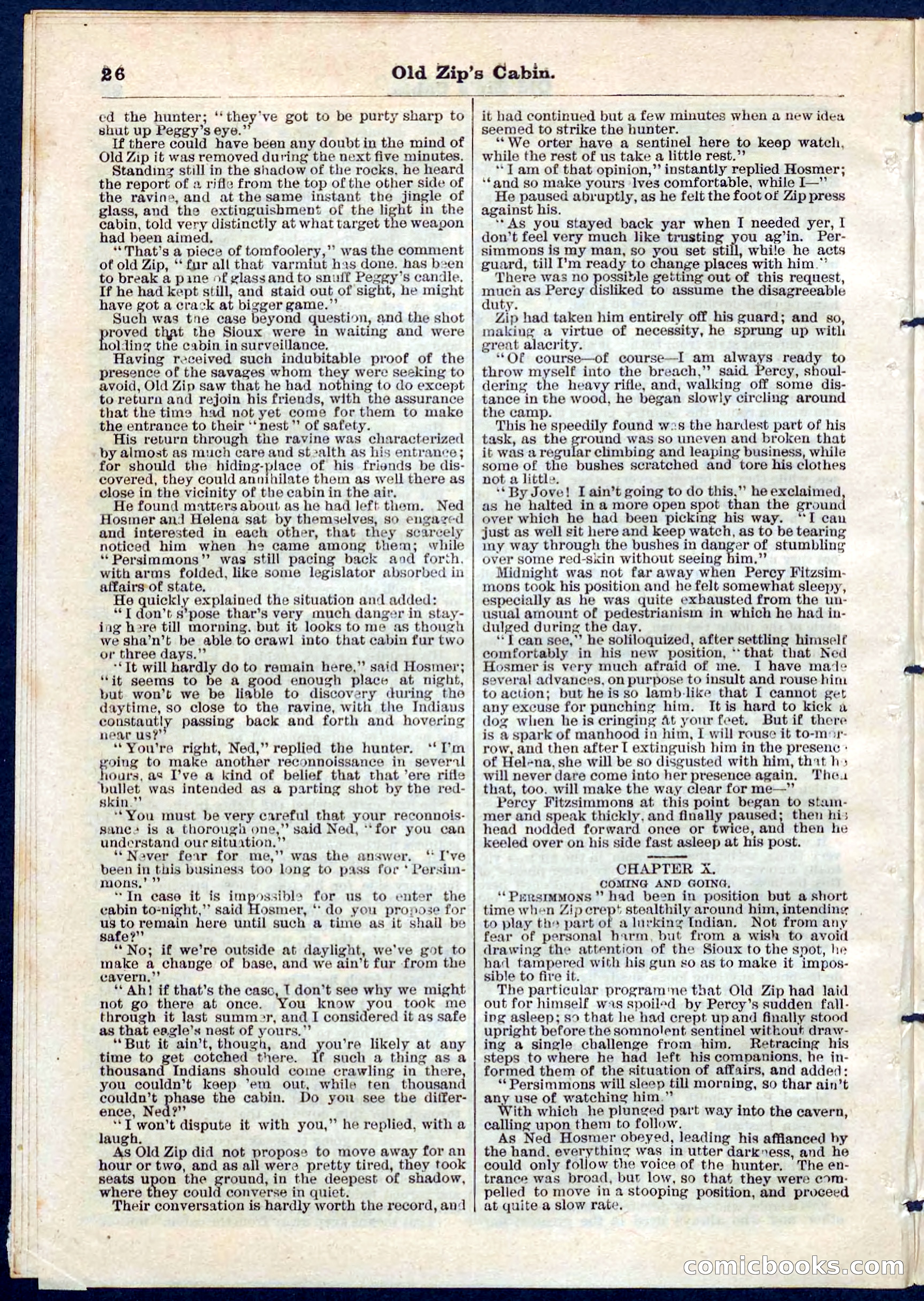 Beadle's Pocket Library No. 54 — page 26 of 32