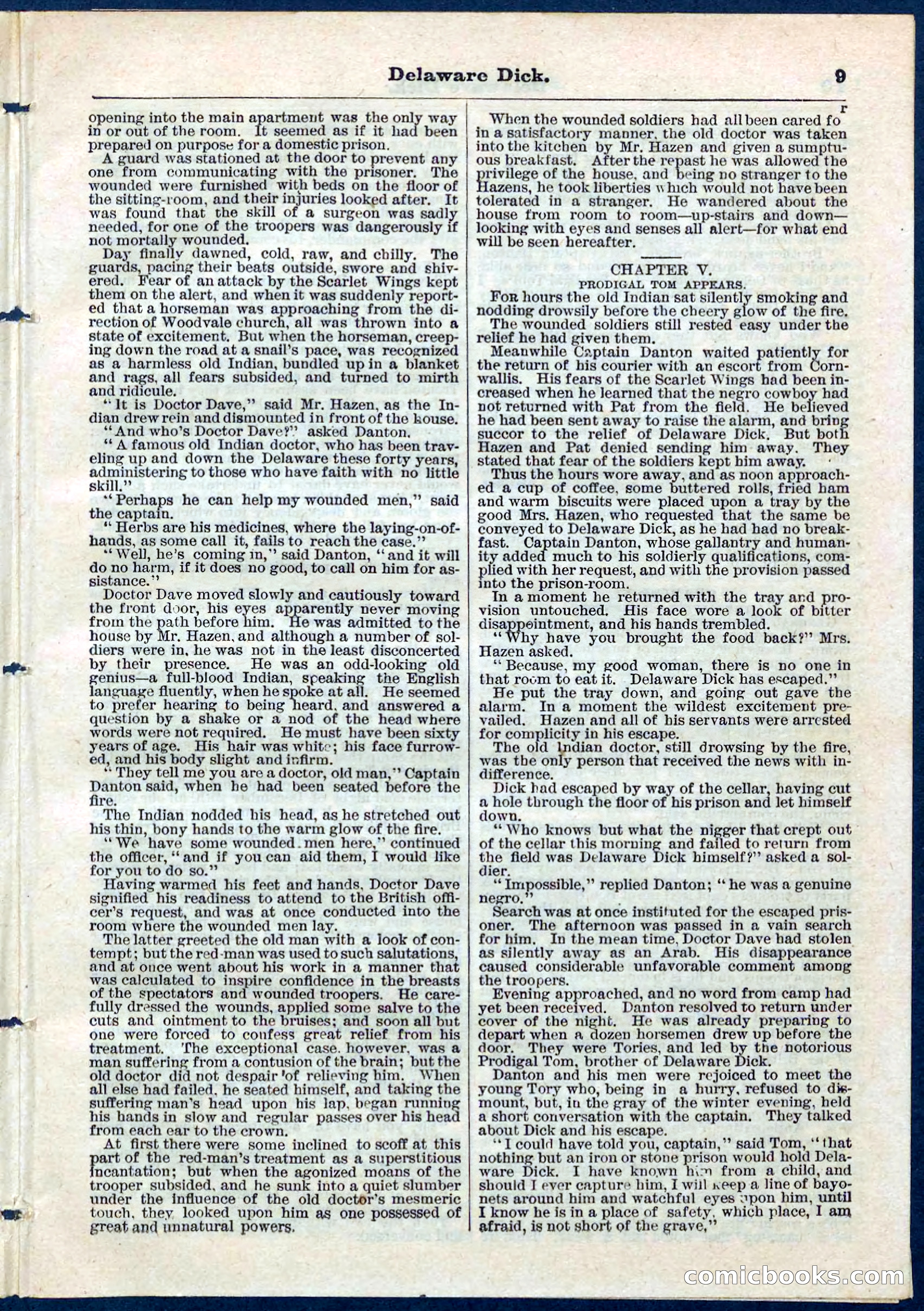 Beadle's Pocket Library, No. 55 — page 9 of 32