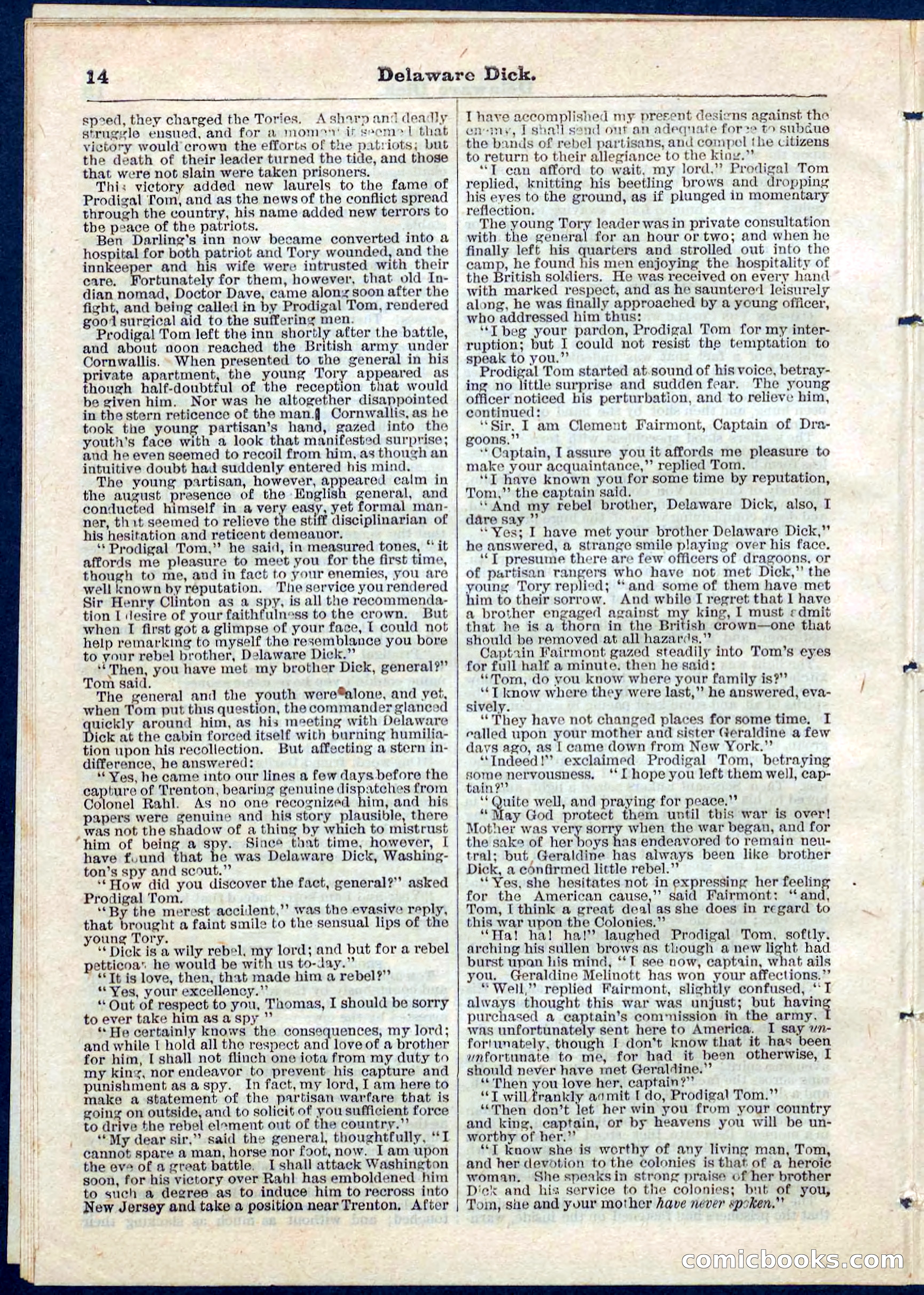 Beadle's Pocket Library, No. 55 — page 14 of 32