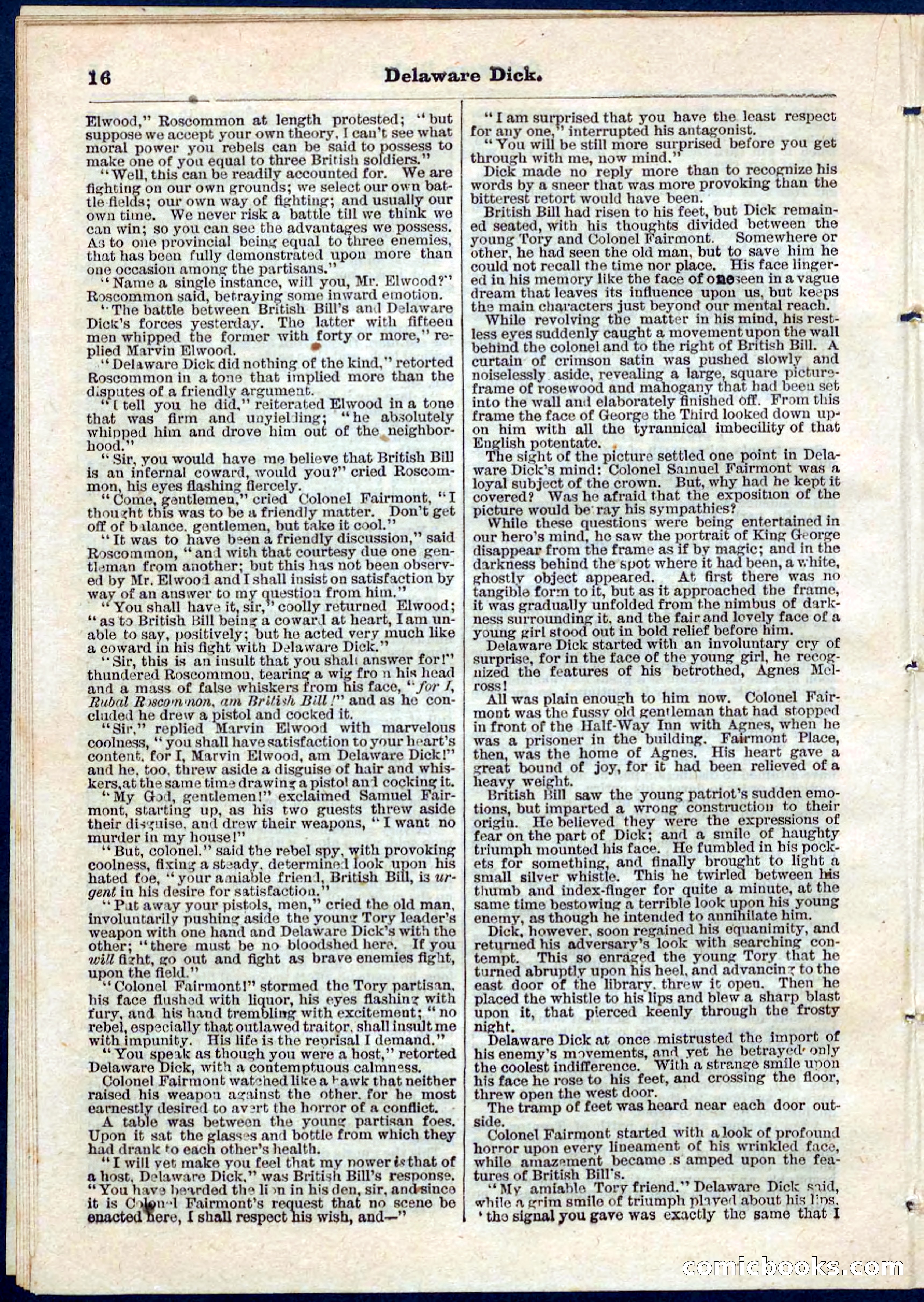 Beadle's Pocket Library, No. 55 — page 16 of 32