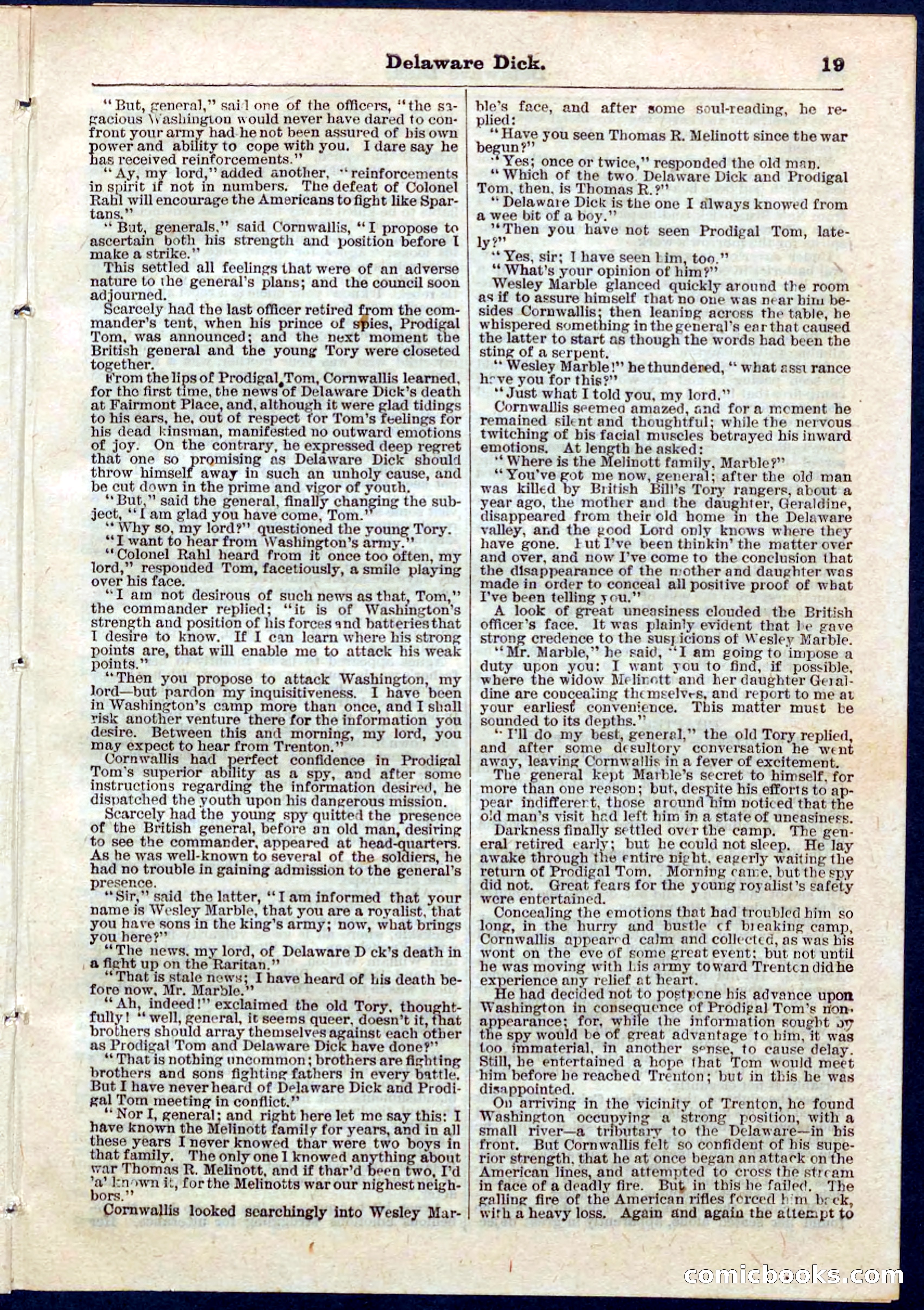 Beadle's Pocket Library, No. 55 — page 19 of 32