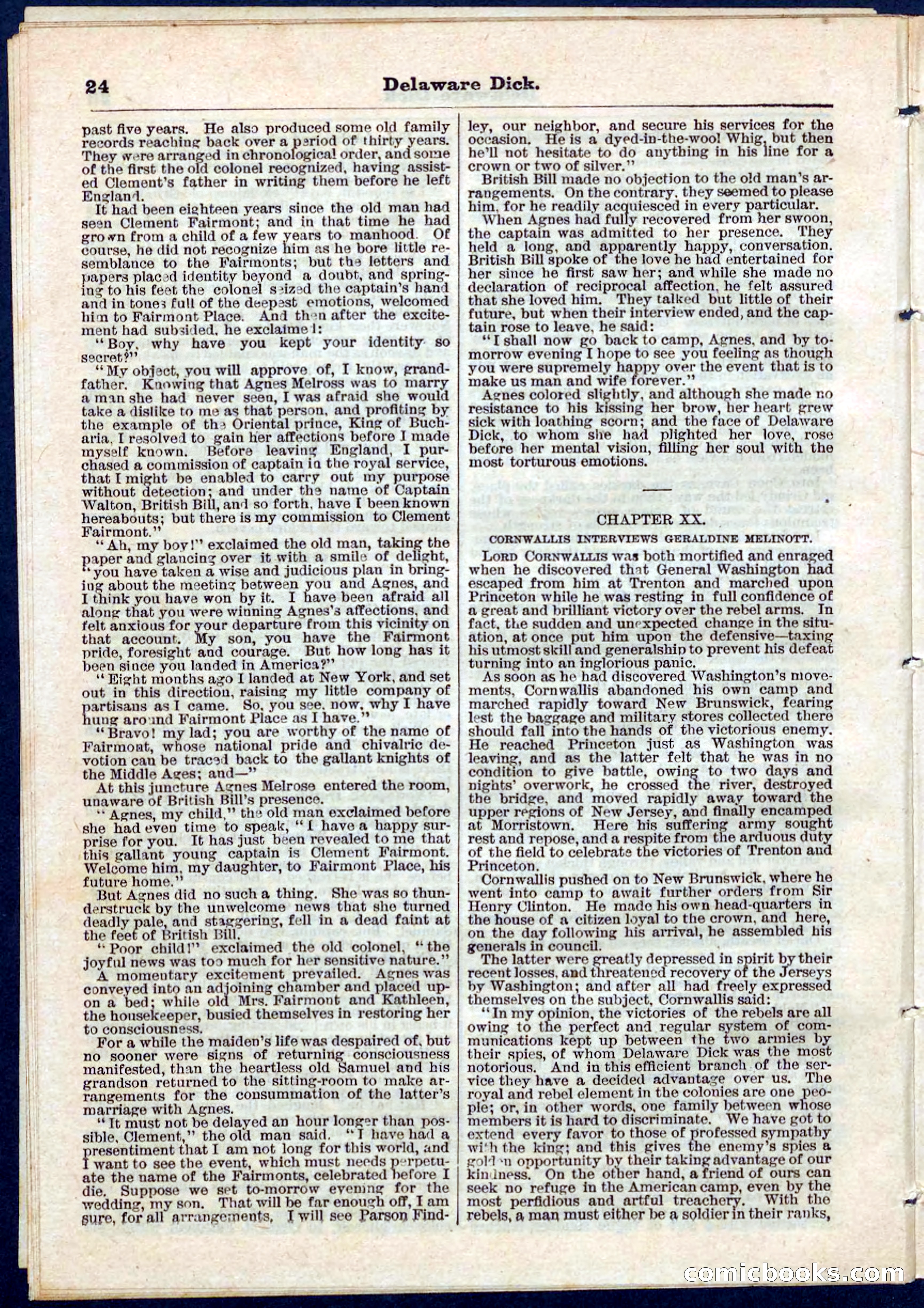 Beadle's Pocket Library, No. 55 — page 24 of 32