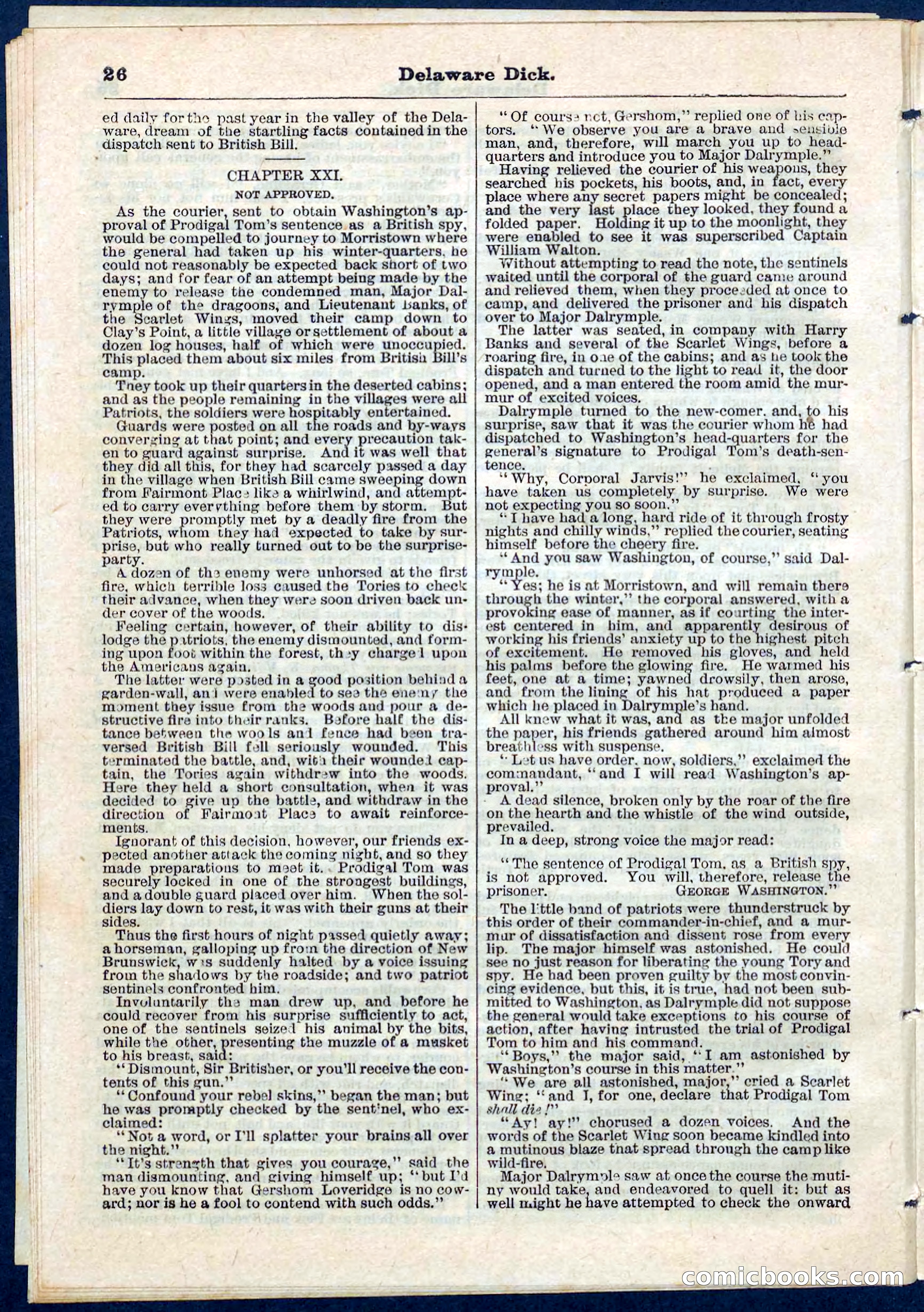 Beadle's Pocket Library, No. 55 — page 26 of 32