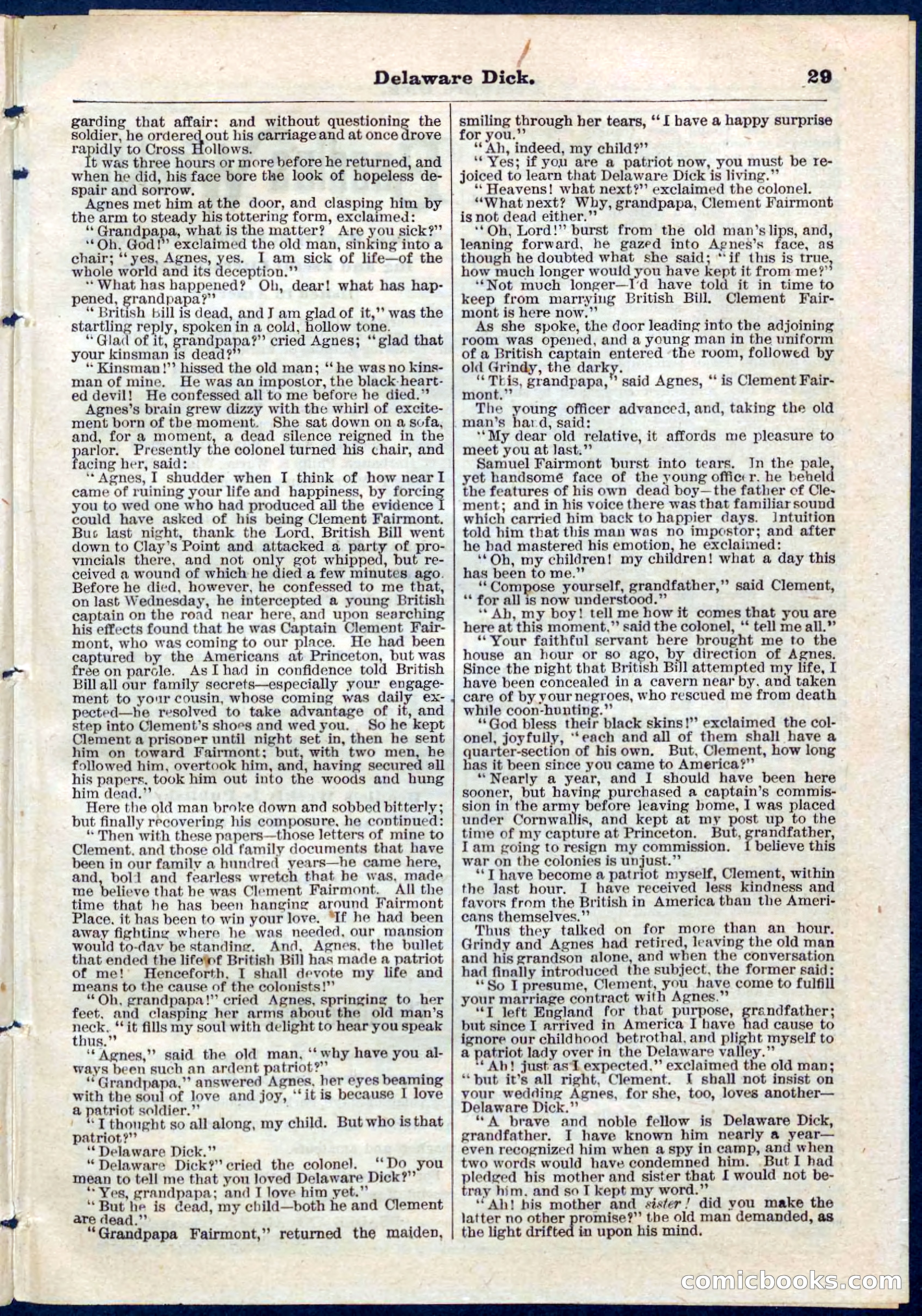 Beadle's Pocket Library, No. 55 — page 29 of 32