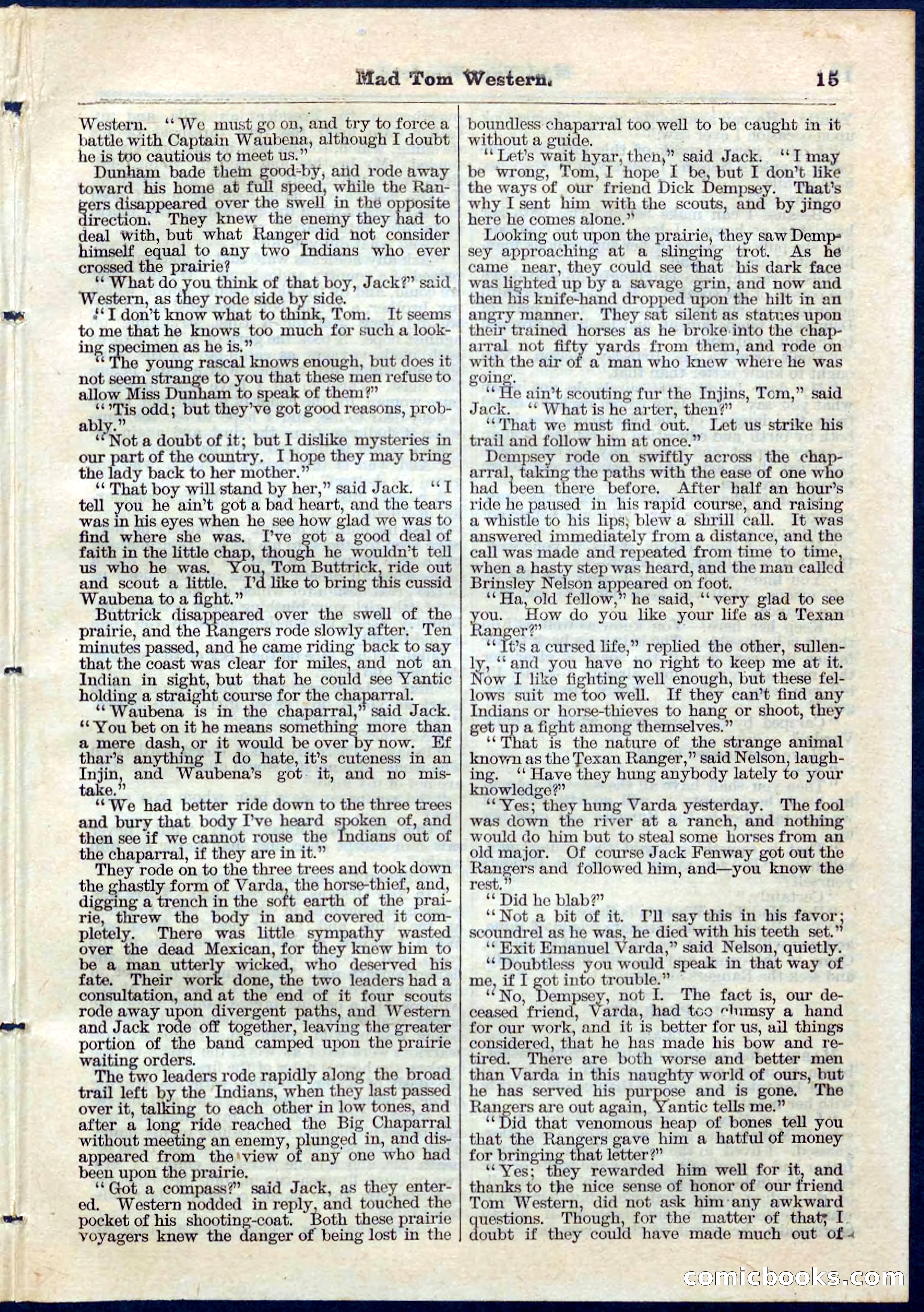Beadle's Pocket Library No. 56 — page 15 of 32