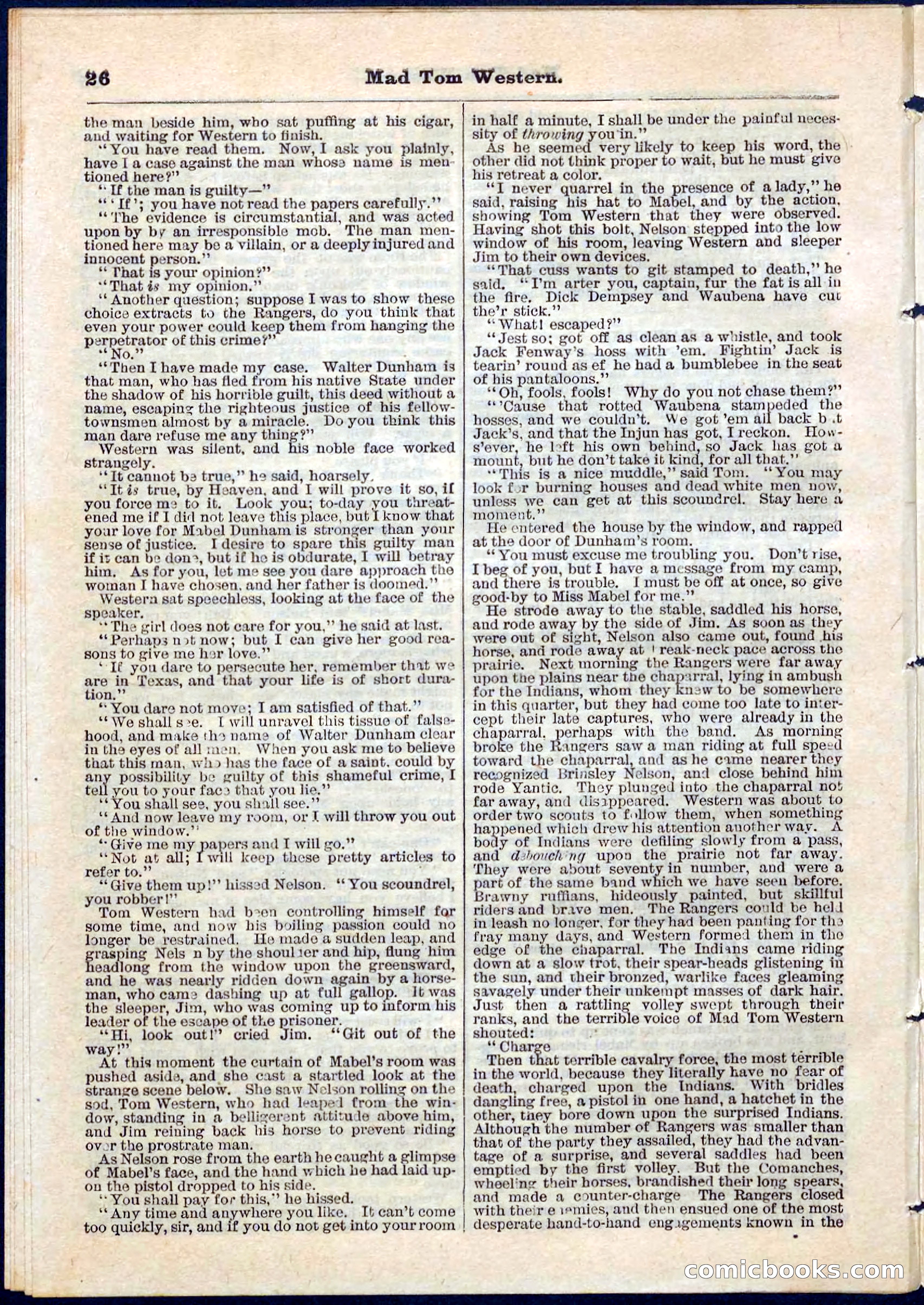 Beadle's Pocket Library No. 56 — page 26 of 32