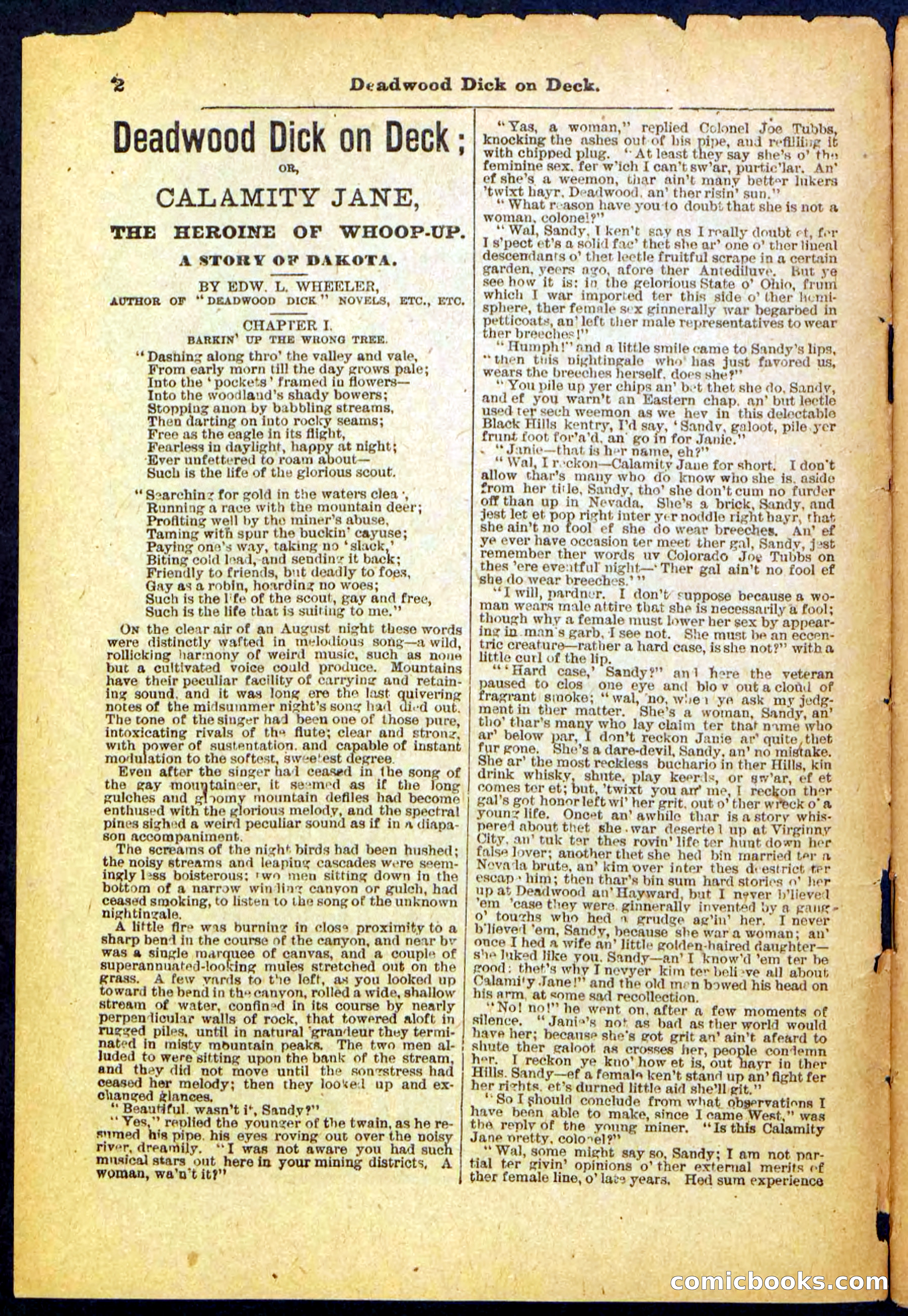 Beadle's Pocket Library, No. 57 — page 2 of 32