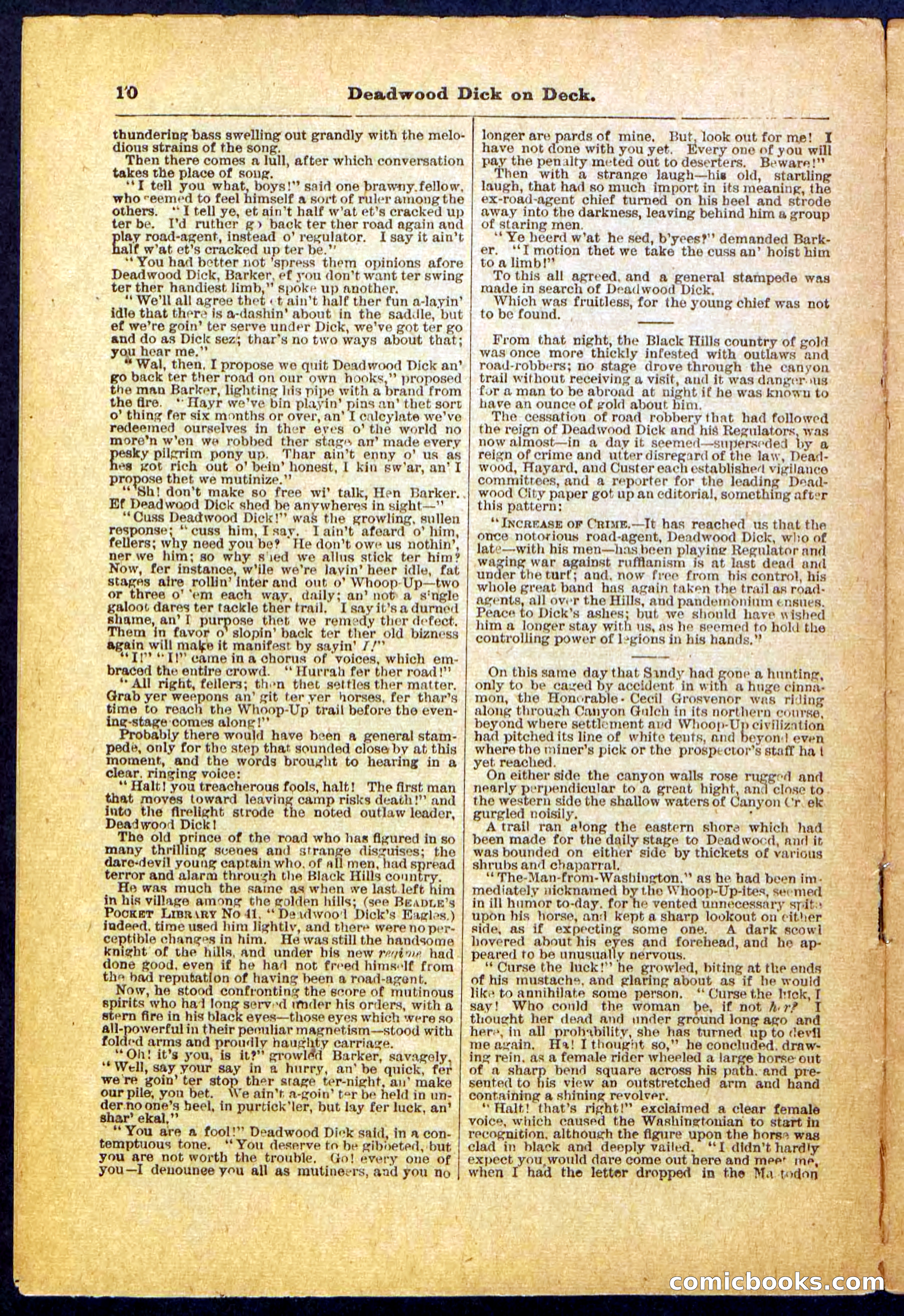 Beadle's Pocket Library, No. 57 — page 10 of 32